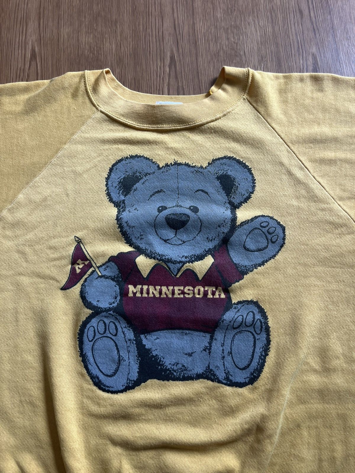 Vintage Vintage MINNESOTA Bear 80’s Sweater shirt Size US L / EU 52-54 / 3 - 4 Thumbnail