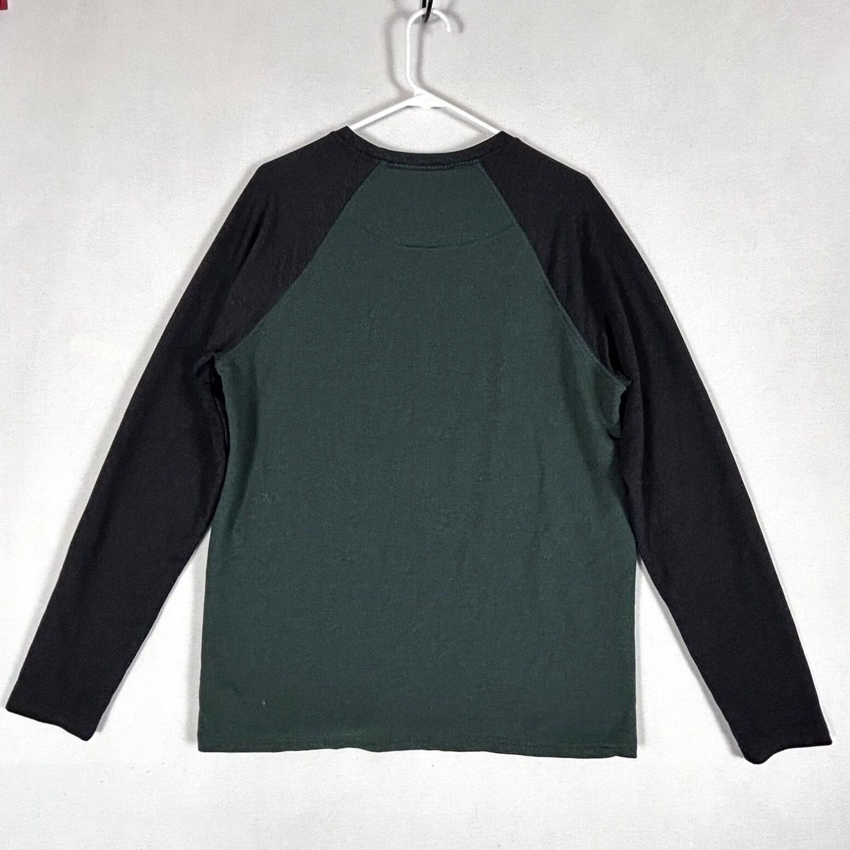 Orvis Orvis Men’s Long Sleeve Crew Neck T-Shirt Two Tone Green Gray Size Medium Size US M / EU 48-50 / 2 - 5 Thumbnail