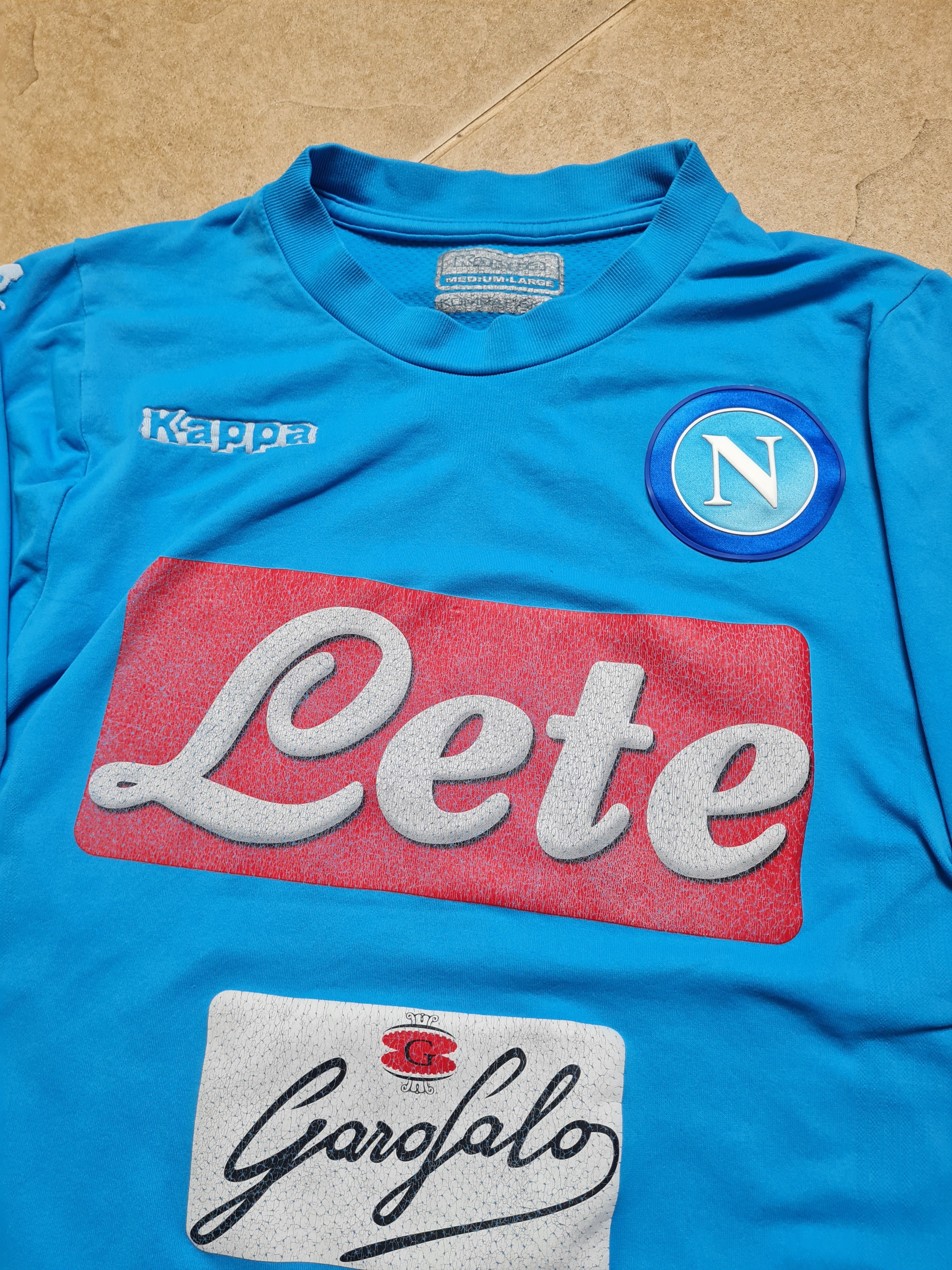 Kappa FOOTBALL JERSEY NAPOLI 2016/2017 HOME SOCCER SHIRT KAPPA Size US M / EU 48-50 / 2 - 21 Thumbnail