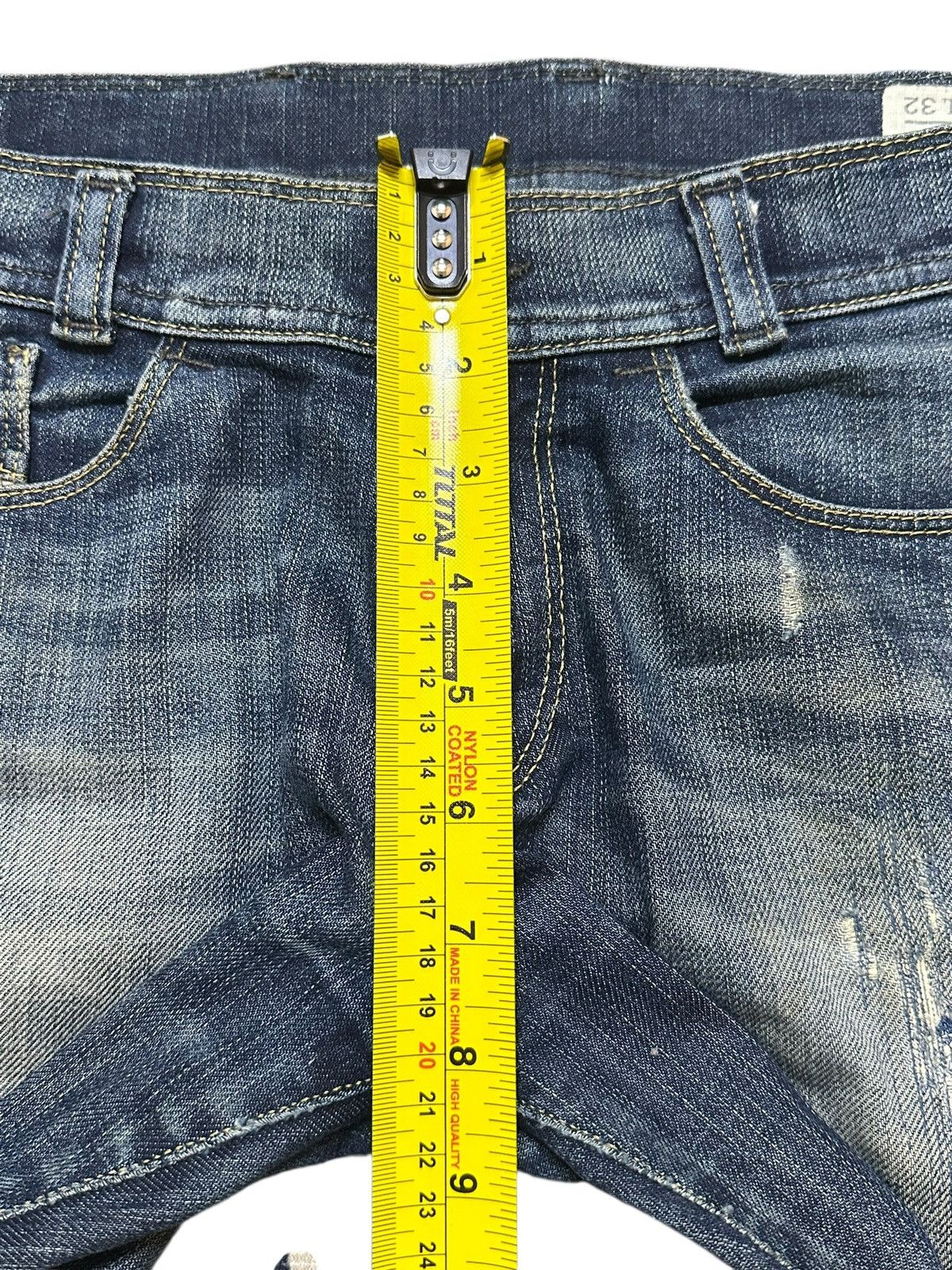 Diesel Vintage Diesel Industry Blue Faded Wash Style Jeans Size US 31 - 16 Thumbnail