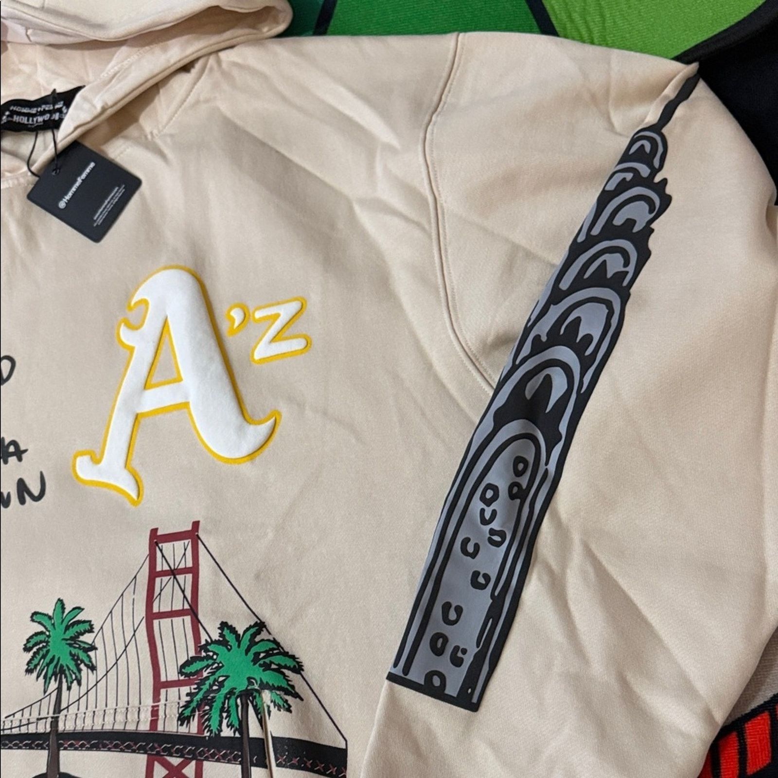 Homme + Femme La Homme + Femme Cali to NYC HOODIE- Tan Size US XL / EU 56 / 4 - 9 Thumbnail
