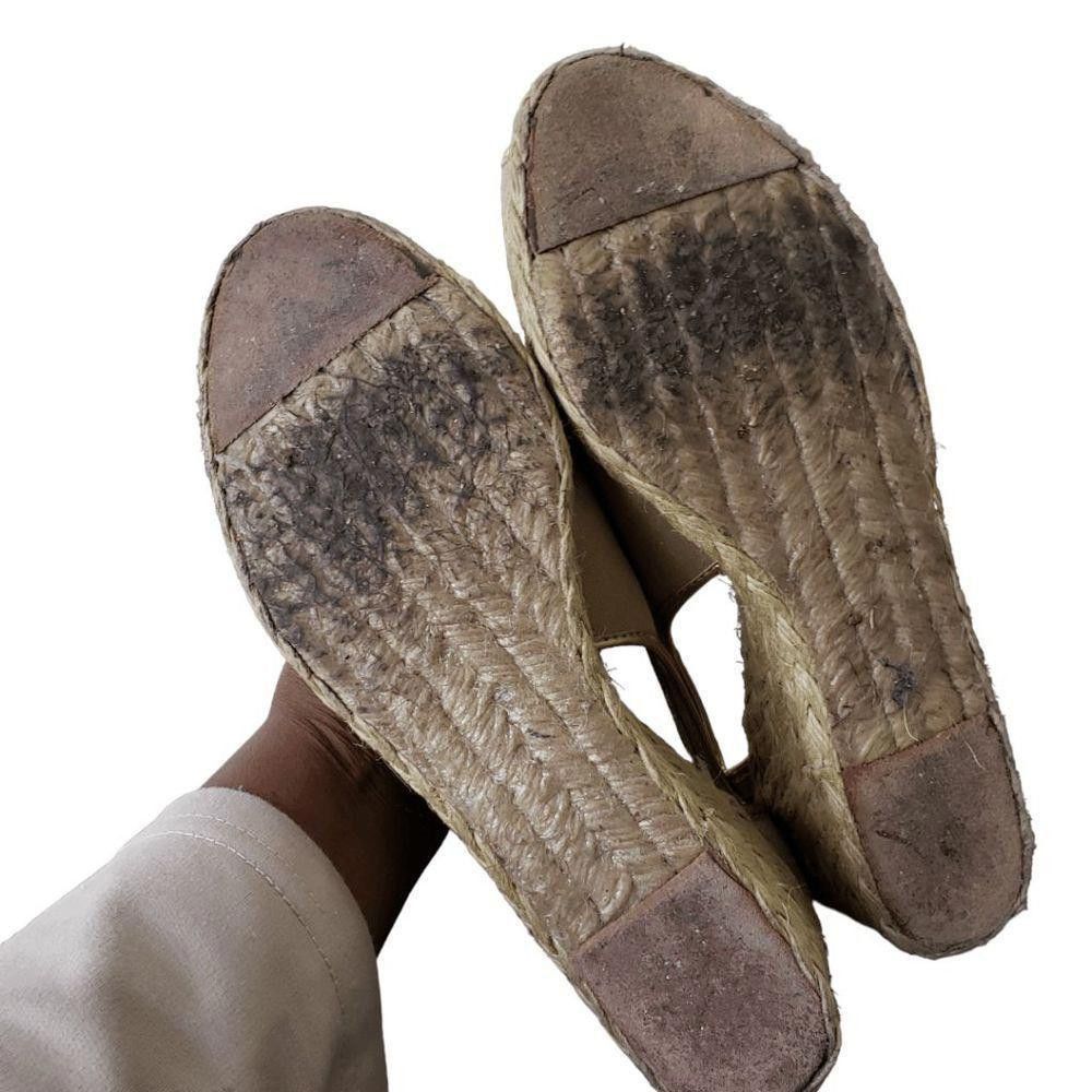 Lauren Ralph Lauren CT1607a Ralph Lauren Tan Wedge High Heel Shoe Size 9 Size US 9 / IT 39 - 6 Thumbnail