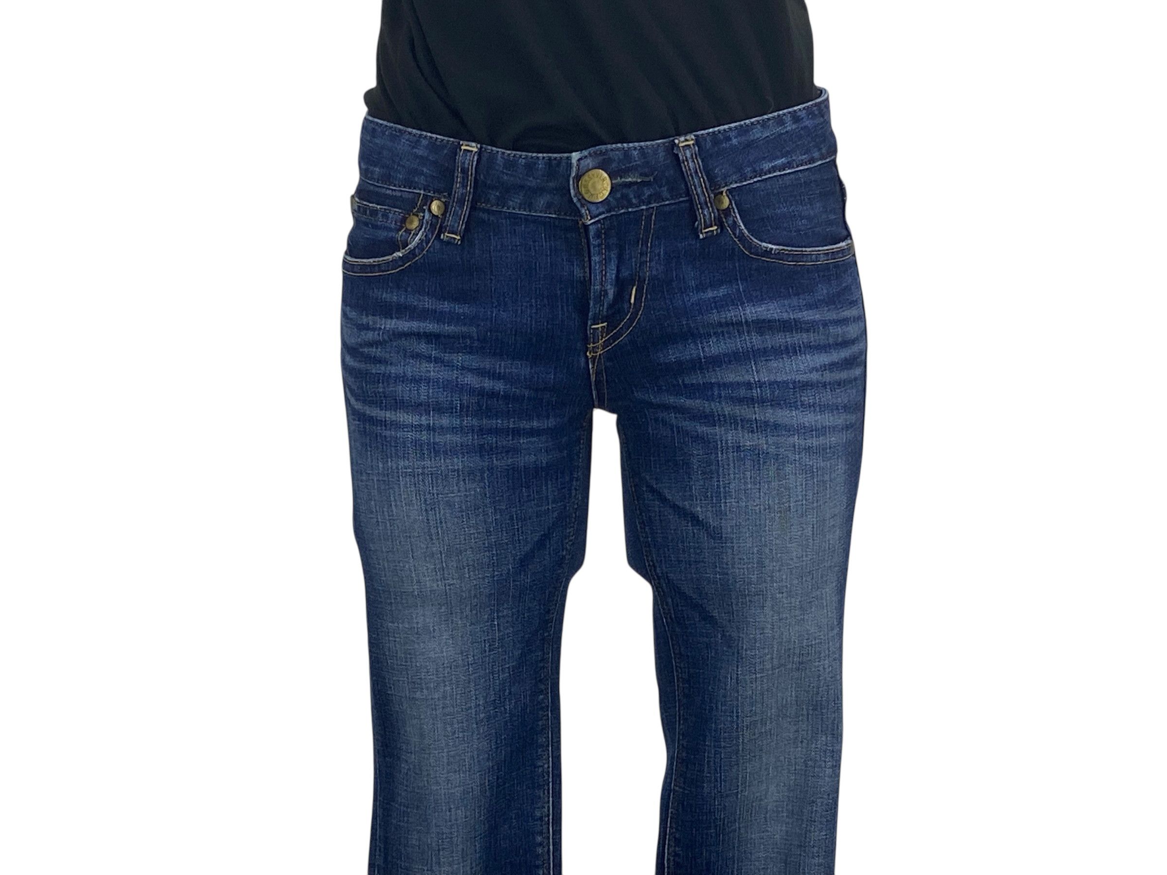 Japanese Brand Moussy Jeans Skinny Jeans Low Rise Jeans Size 25" / US 0 / IT 36 - 4 Thumbnail