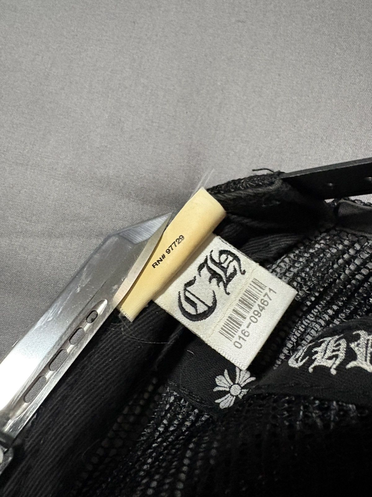 Chrome Hearts Chrome Hearts Trucker Hat Size ONE SIZE - 3 Thumbnail