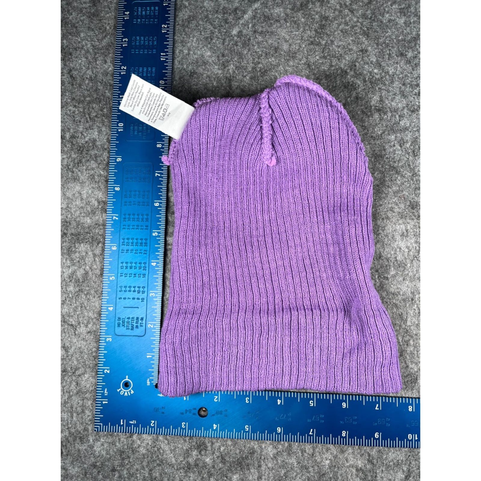 Vintage Wonder Nation Beanie Hat One Size Purple Knit Polyester Women Ski NEW Size ONE SIZE - 7 Thumbnail