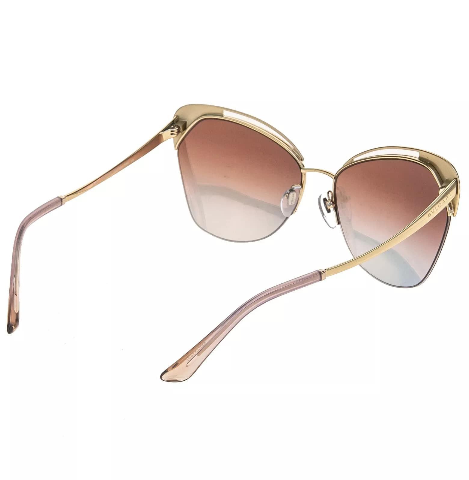 Bvlgari BVLGARI Serpenti BV6161 Pink Mirrored Enamel Sunglasses 6161 Size ONE SIZE - 3 Thumbnail