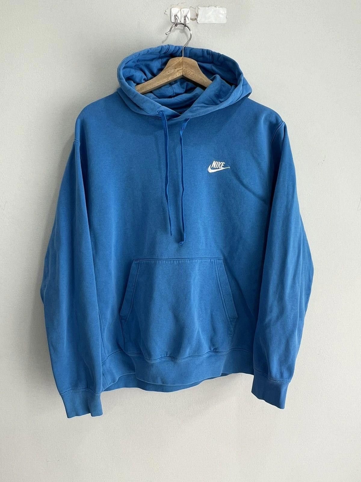 Nike Vintage Nike Hoodie sweater sweatshirt swoosh check Size US M / EU 48-50 / 2 - 1 Thumbnail