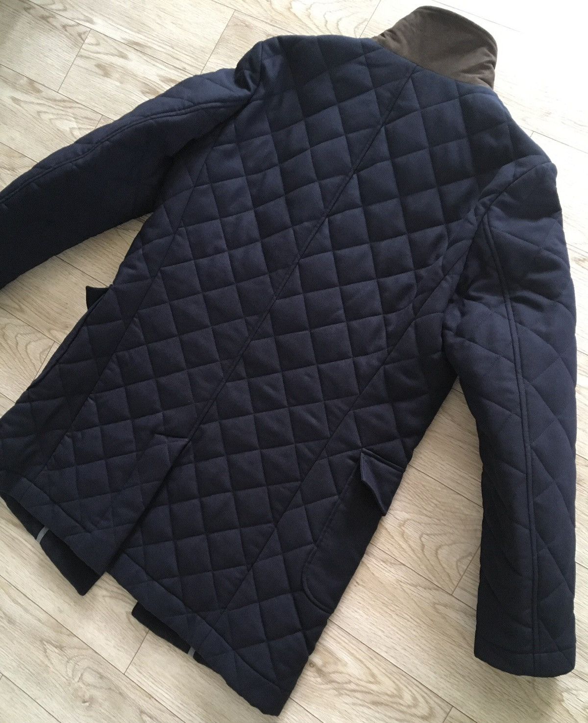 Hackett Hackett Mayfair London Bespoke Wool Padded Overcoat Size US S / EU 44-46 / 1 - 13 Thumbnail