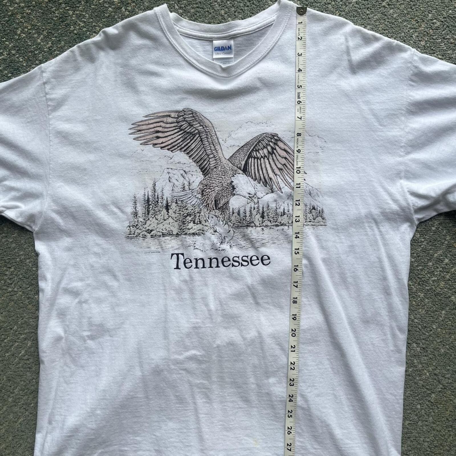 Gildan Wayne Welpton Tennessee Wildlife Hunting Eagle Graphic Shirt Size US L / EU 52-54 / 3 - 6 Thumbnail