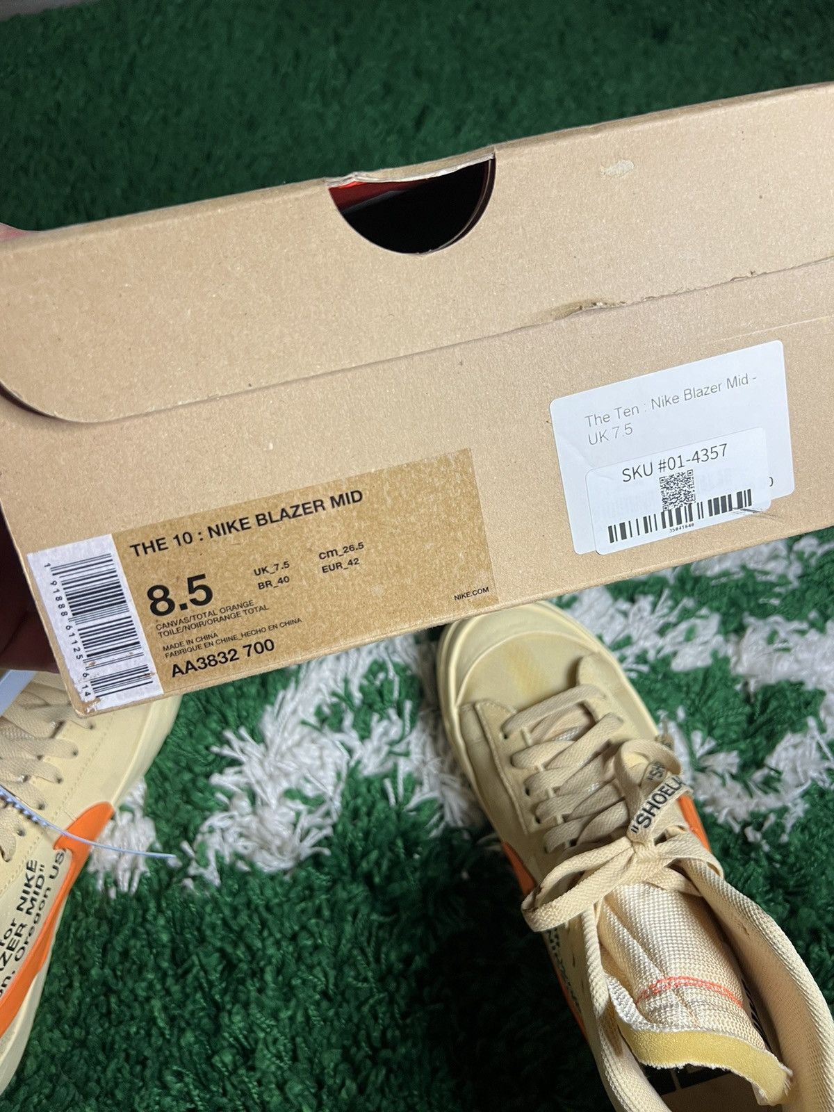 Nike × Off-White Off white Blazer All Hallow’s Eve Size US 8.5 / EU 41-42 - 7 Thumbnail