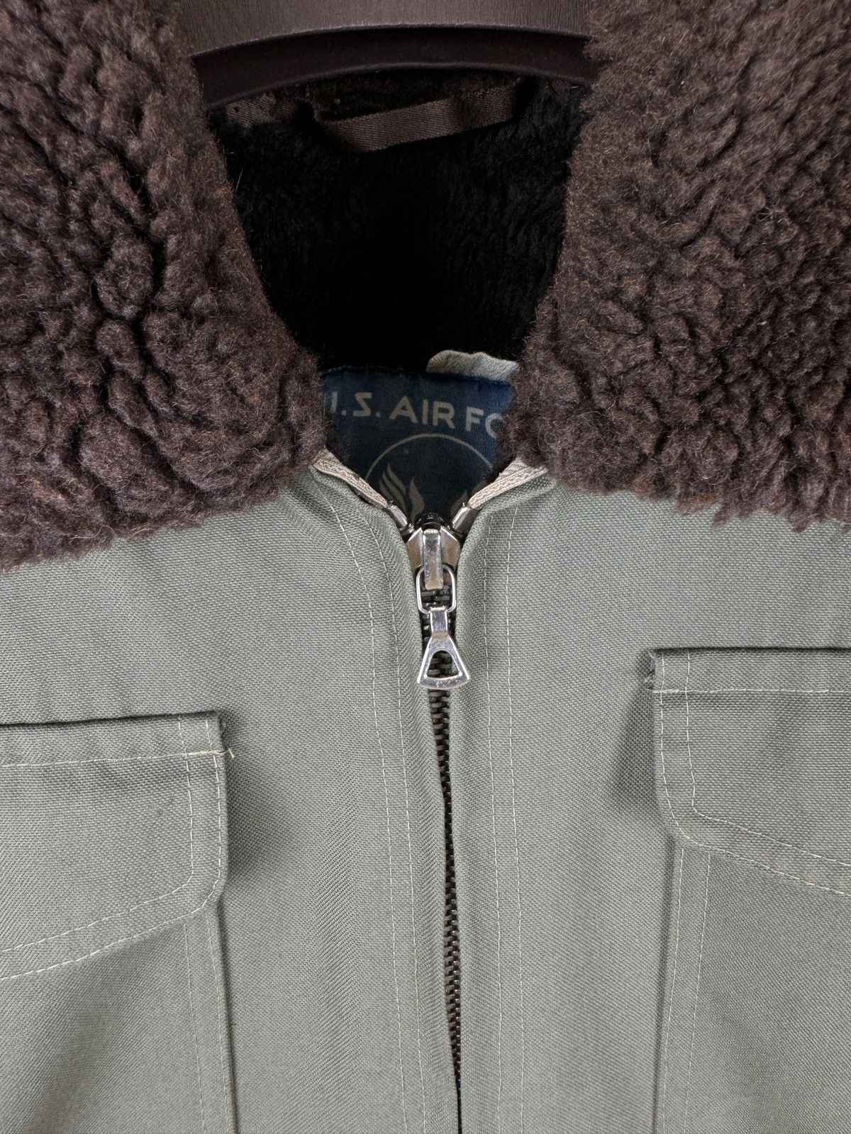 Vintage U.S. Air Force vintage 70s 80s military rare padded jacket Size US L / EU 52-54 / 3 - 13 Thumbnail