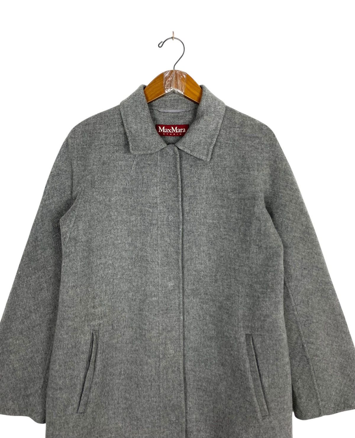 Max Mara Rare‼️ Max Mara Studio Wool Coat Size M / US 6-8 / IT 42-44 - 2 Thumbnail