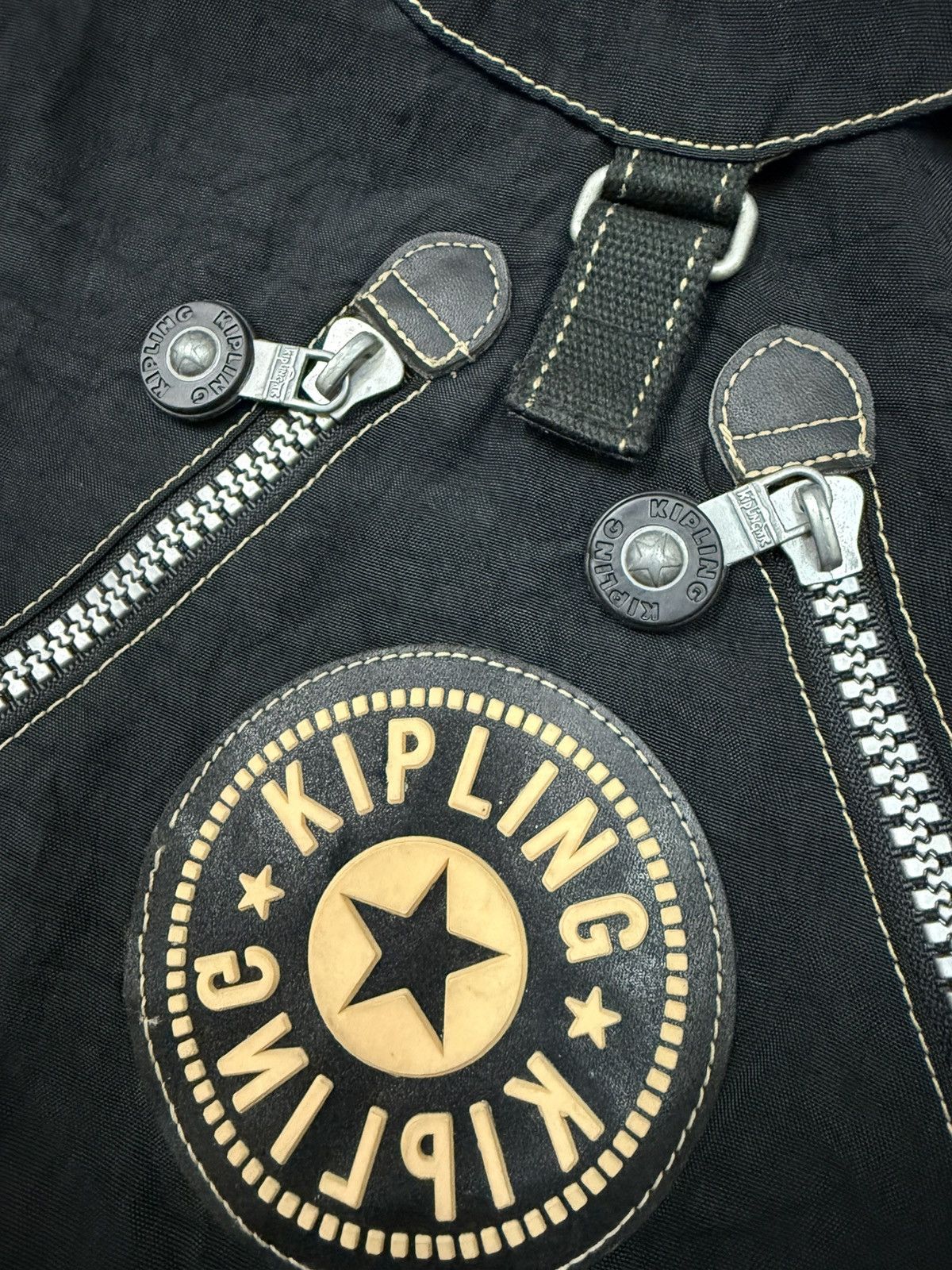 Japanese Brand × Vintage KIPLING NYLON DRAWSTRING BACKPACK Size ONE SIZE - 5 Thumbnail