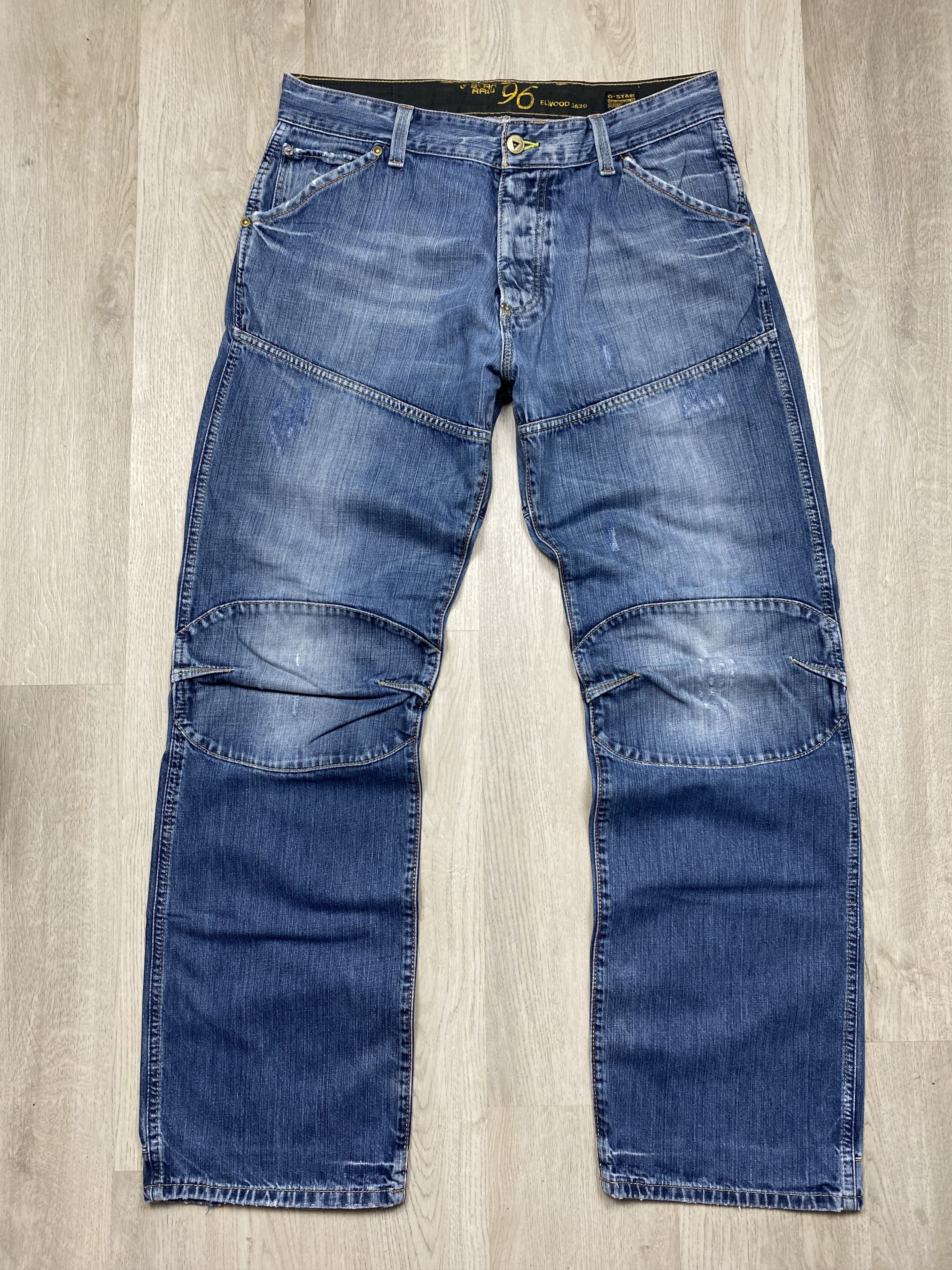 G-Star G Star Raw 90s Vintage Denim Double Knee Pants Jeans Size US 38 / EU 54 - 1 Thumbnail
