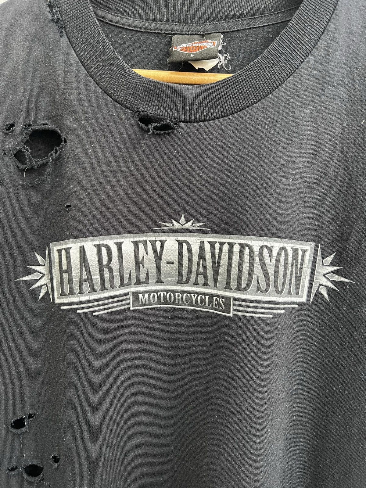 Harley Davidson Vintage 90s y2k Harley Davidson tank top t shirt faded 00s Size US L / EU 52-54 / 3 - 7 Thumbnail