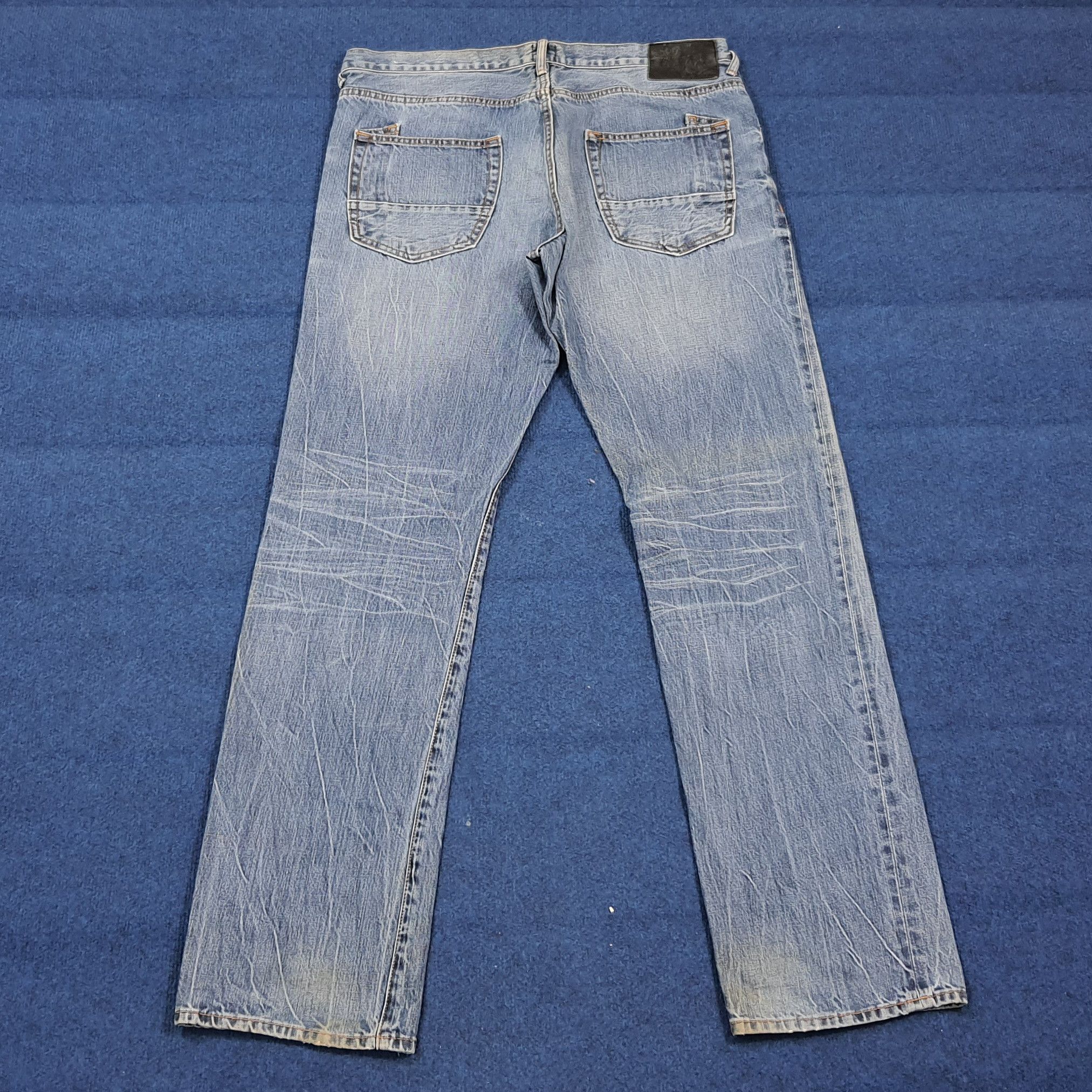 Prps Vintage PRPS Barracuda Denim Jeans Light Wash C297N13 Size US 37 - 1 Thumbnail