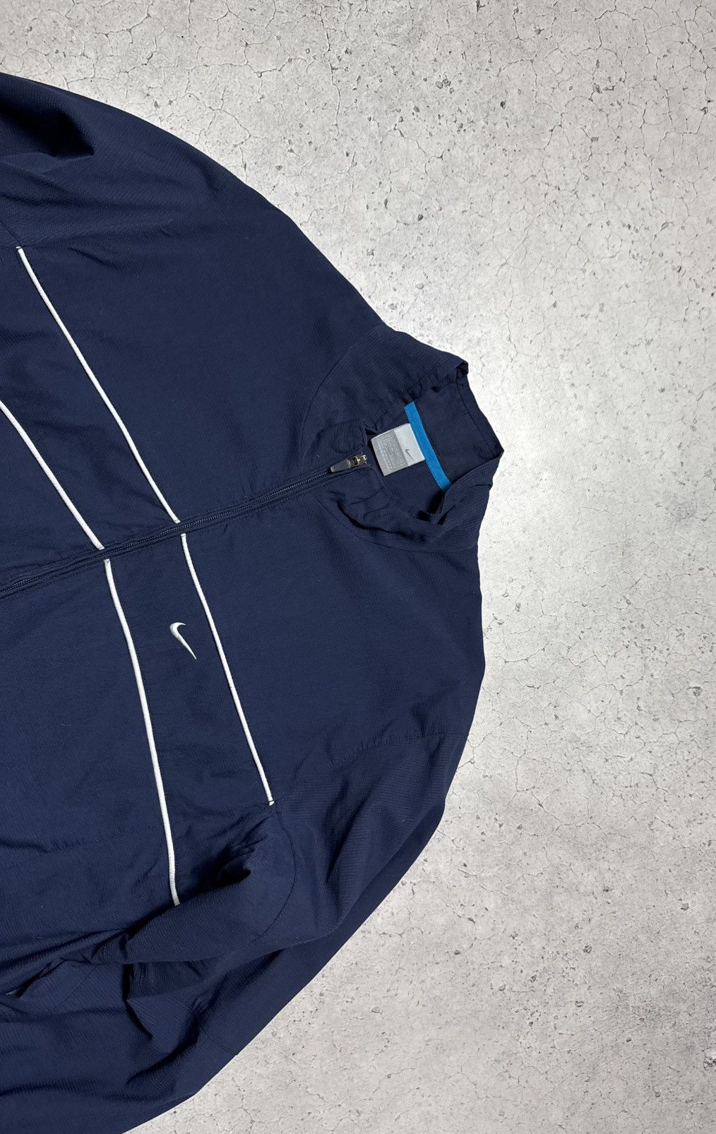 Nike Nike Navy Nylon Track Suit Vintage Jacket & Pants Size XL Size US XL / EU 56 / 4 - 4 Thumbnail