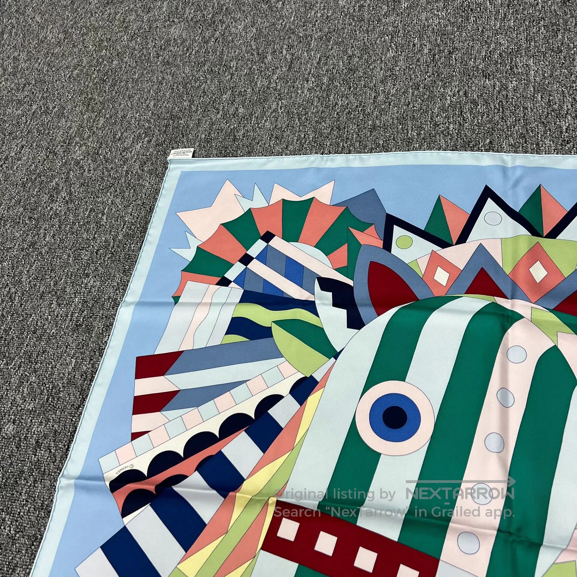 Hermes Hermes Celebratory horses; colorful scarves and square sha Size ONE SIZE - 6 Thumbnail