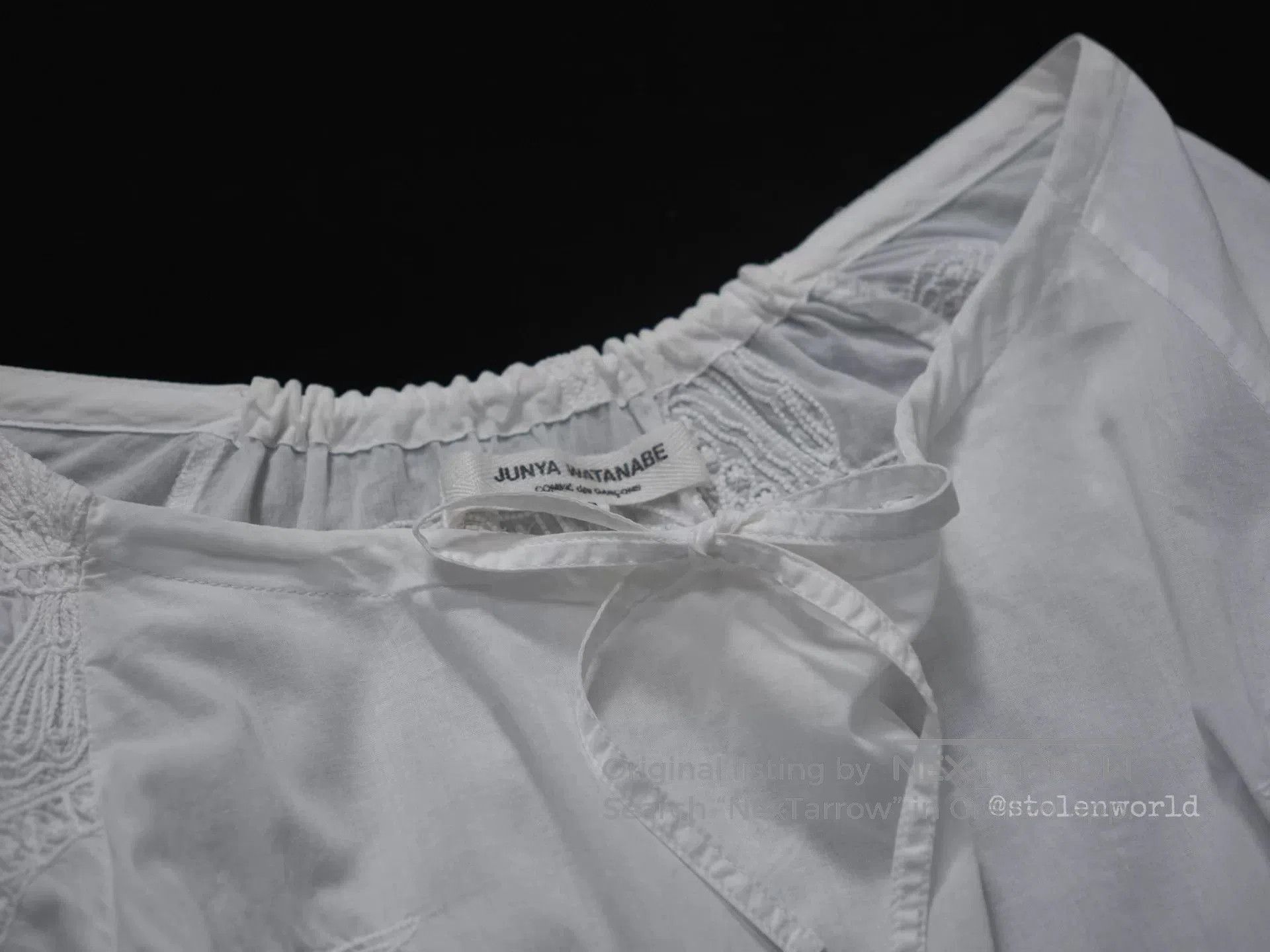 Junya Watanabe Junya Watanabe Butterfly Embroidered Top. Size S / US 4 / IT 40 - 8 Thumbnail