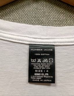 Number (N)ine × Seditionaries × Takahiromiyashita The Soloist. t shirt number(n)ine love made in japan Size US M / EU 48-50 / 2 - 4 Thumbnail