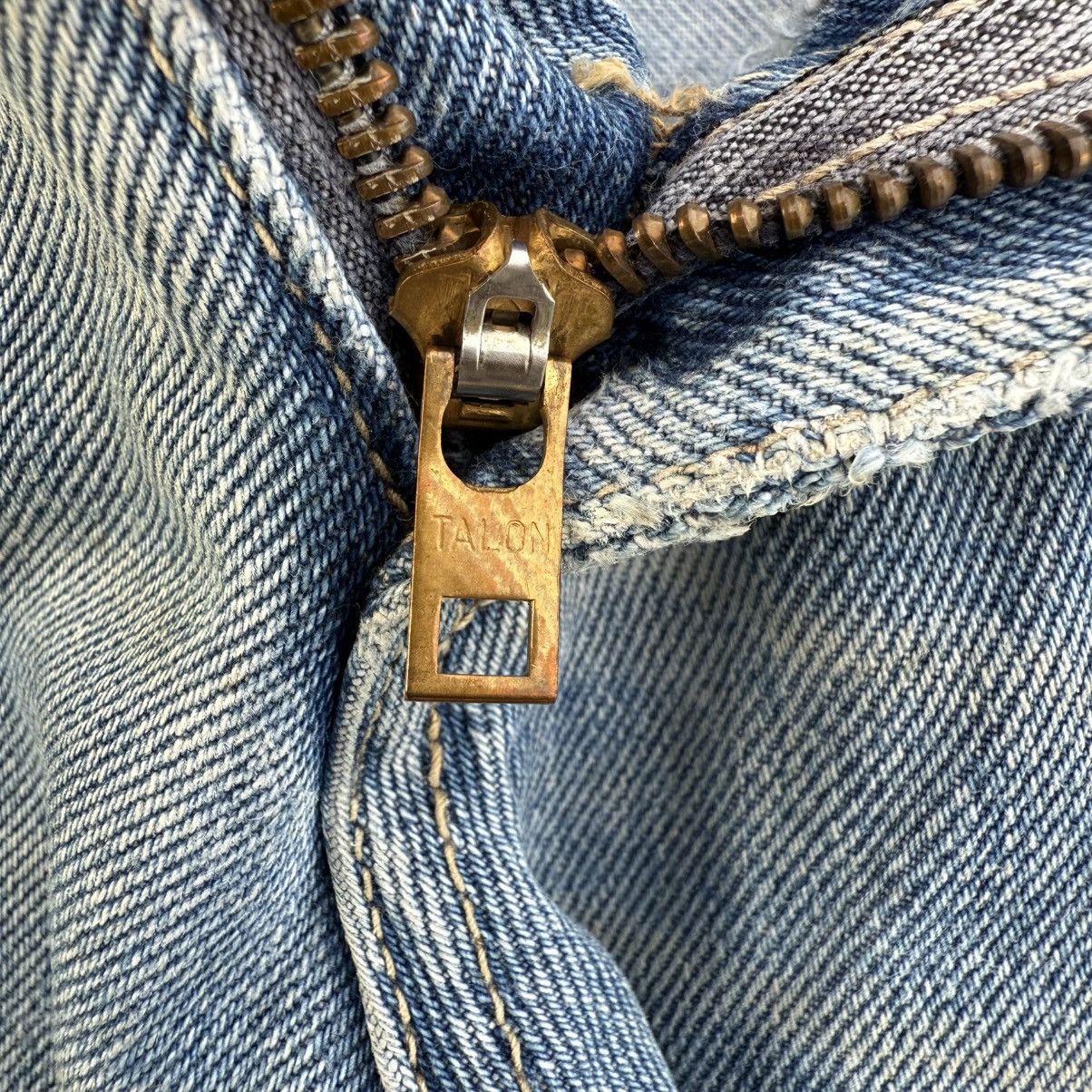 Japan Blue × Jean × Vintage VINTAGE BLUE WAY FLARE FADED RUSTY JEAN DENIM PANTS Size US 30 / EU 46 - 10 Thumbnail