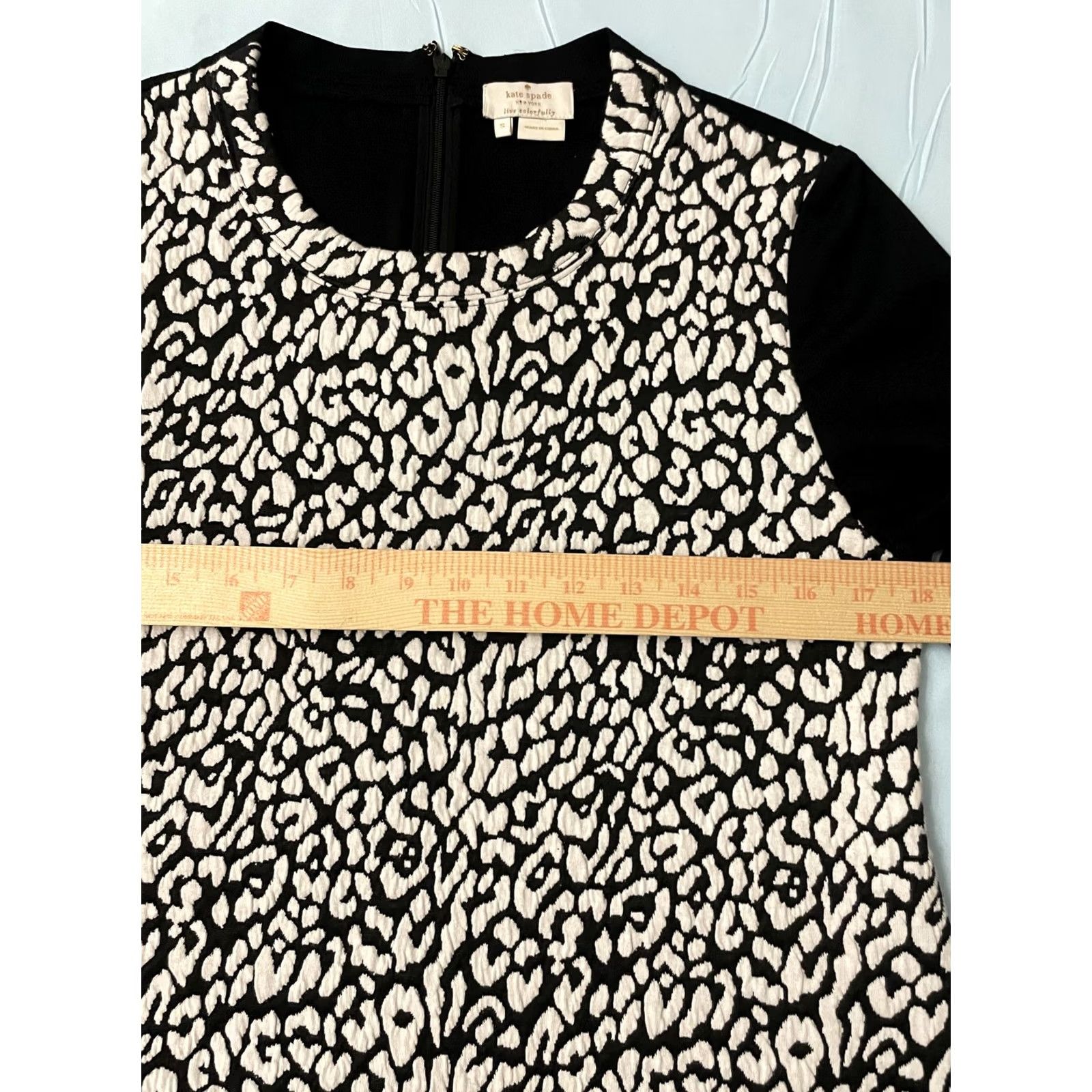 Vintage Kate Spade Sweater Womens Small Leopard Print Long Sleeve Pullover Top Size S / US 4 / IT 40 - 5 Thumbnail