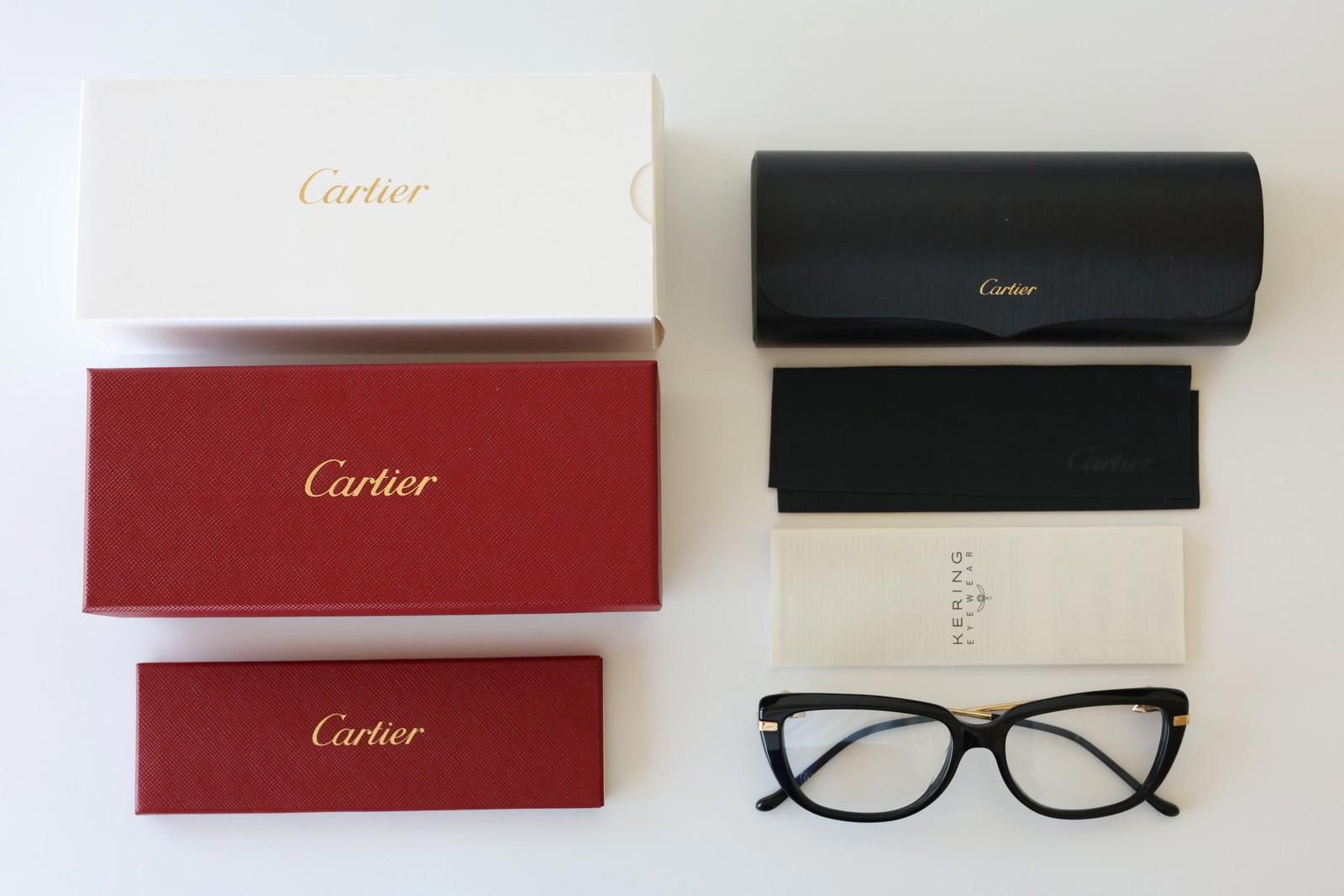 Cartier New Cartier eyewear optical eyeglasses CT0282OA 001 black Size ONE SIZE - 2 Thumbnail