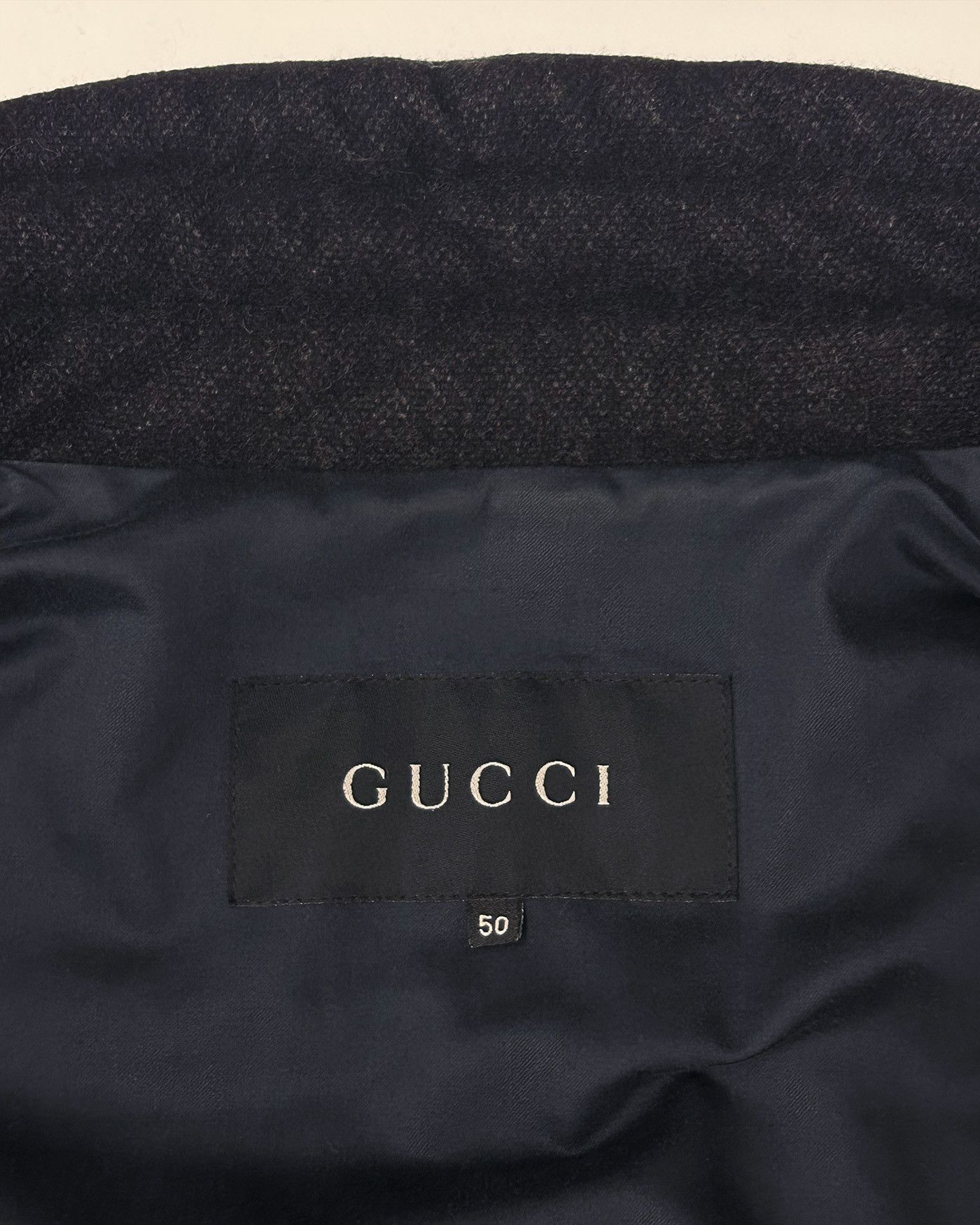Gucci AW2000 Tom Ford Wool Biker Jacket Size US M / EU 48-50 / 2 - 6 Thumbnail