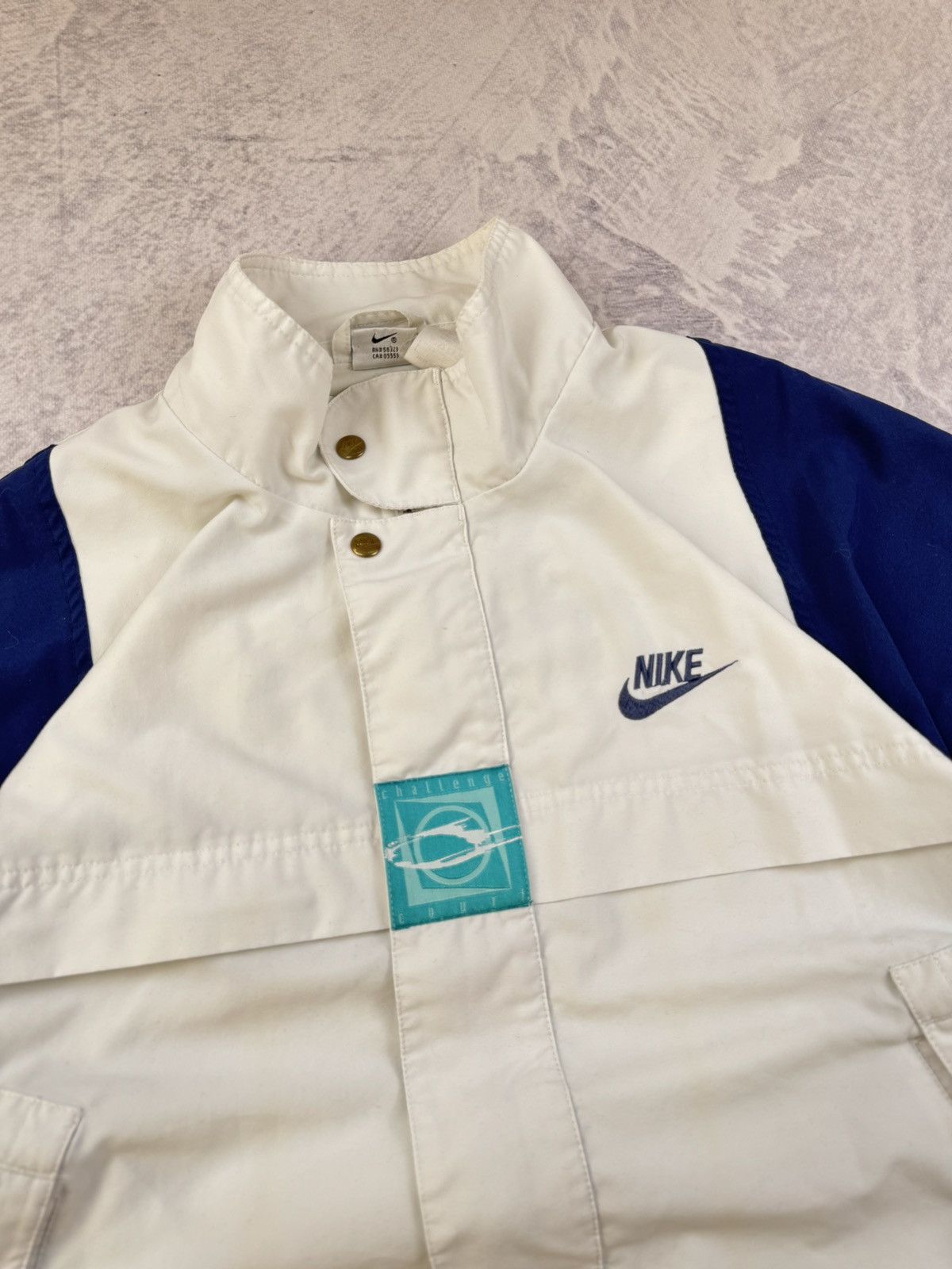 Nike × Nike ACG NIKE CHALLENGE VINTAGE DOUBLE LOGO OVERSIZE LIGHT JACKET Size US L / EU 52-54 / 3 - 5 Thumbnail