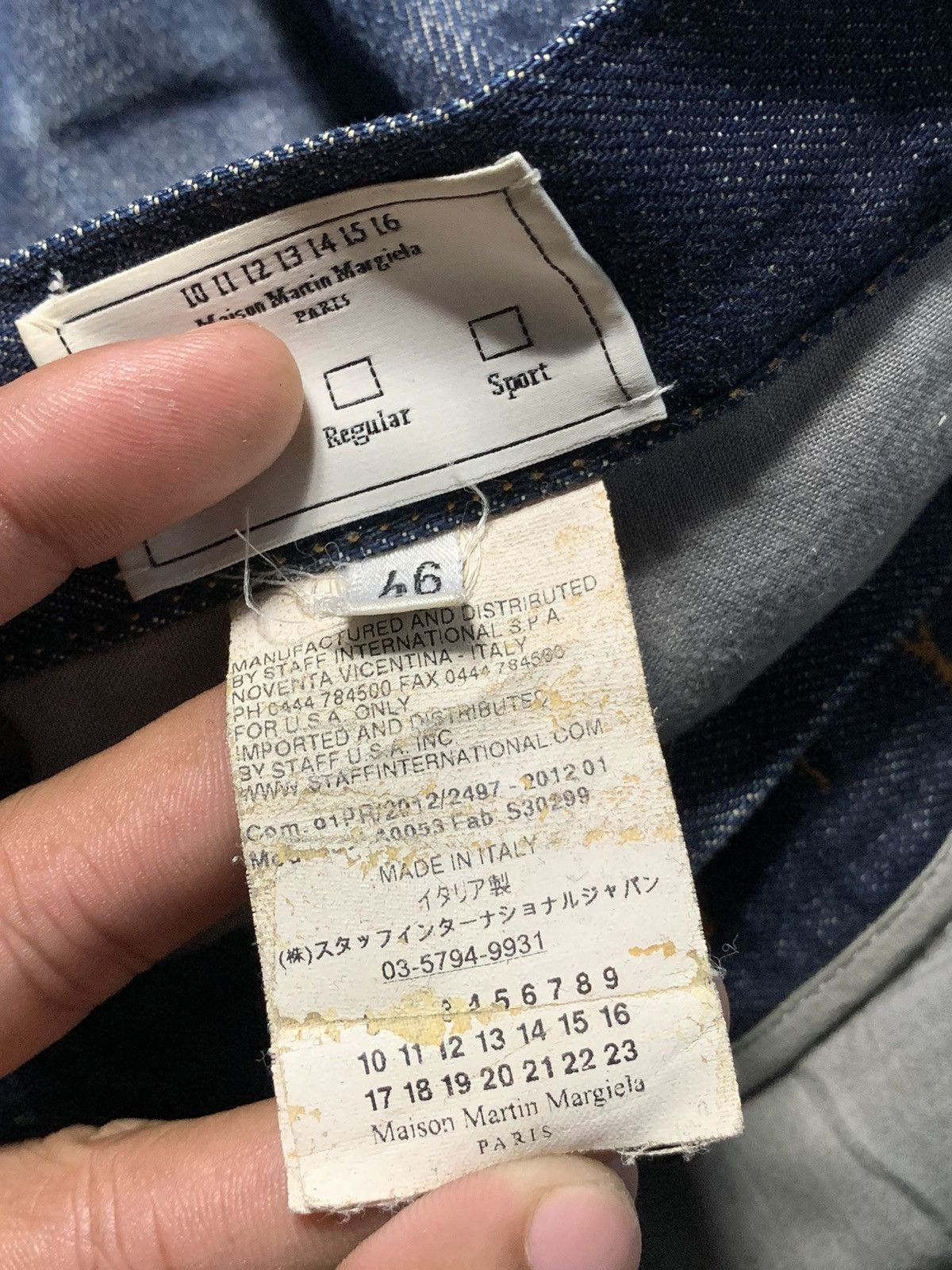 Maison Margiela Maison Margiela Denim Jeans Size US 32 / EU 48 - 10 Thumbnail