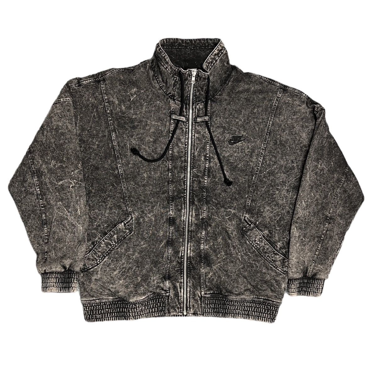Nike × Vintage Vintage NIKE Challenge Court Denim Jacket - Andre