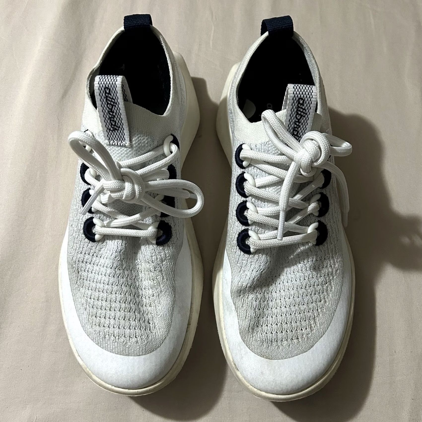 Allbirds VINTAGE Allbirds TD2 Tree Dasher 2 Blizzard Deep Navy Size 10 Women Sneaker Athletic White Women’s TD2 Tree Dasher 2 Blizzard Deep Navy Size 10 Size US 10 / IT 40 - 2 Thumbnail