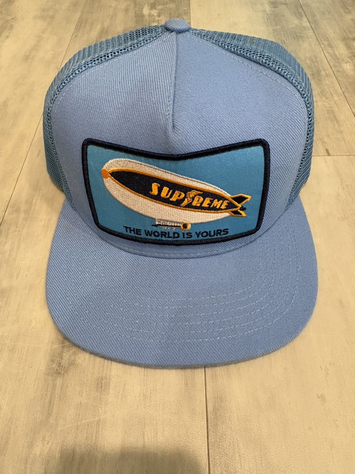 Supreme SS12 Supreme Blimp The World Is Yours Snapback Hat Cap Size ONE SIZE - 1 Thumbnail