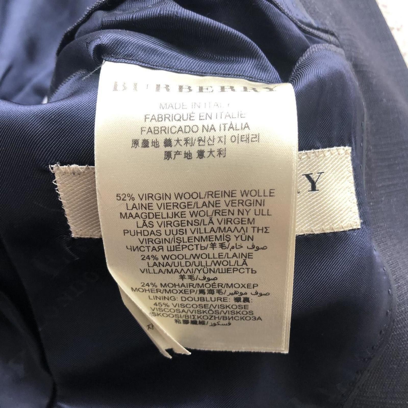 Burberry Burberry Two Piece Checkered Suit Blazer Trousers Size 46R - 4 Thumbnail