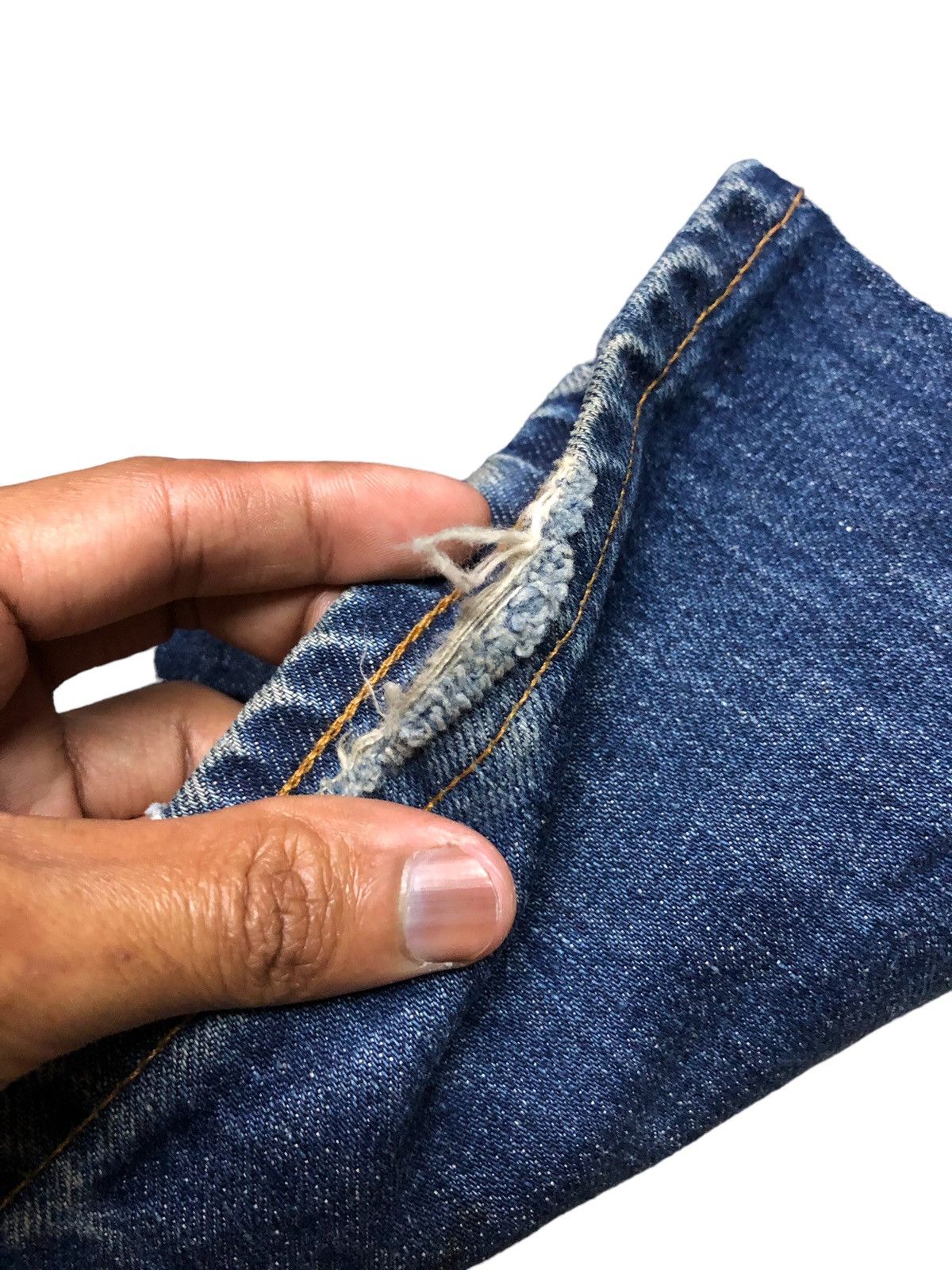 Vintage FLARED‼️‼️VINTAGE H.I.S DENIM Size US 32 / EU 48 - 7 Thumbnail