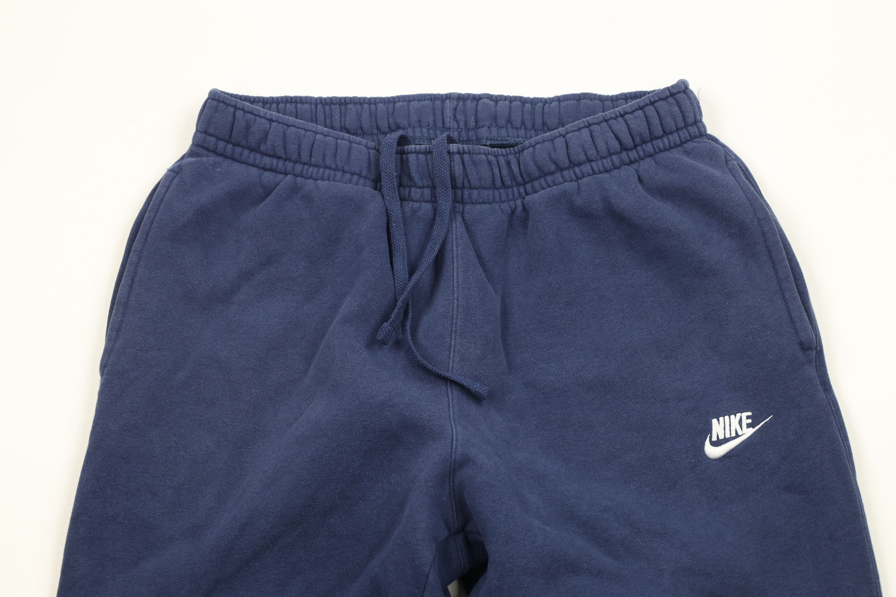Nike × Vintage Vintage Nike Scott Mini Swoosh Wide Leg Sweatpants Blue Size US 34 / EU 50 - 2 Thumbnail