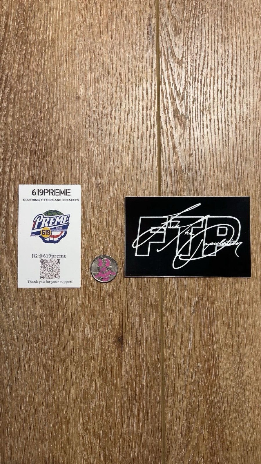 Fuck The Population FTP STICKER Size ONE SIZE - 1 Preview