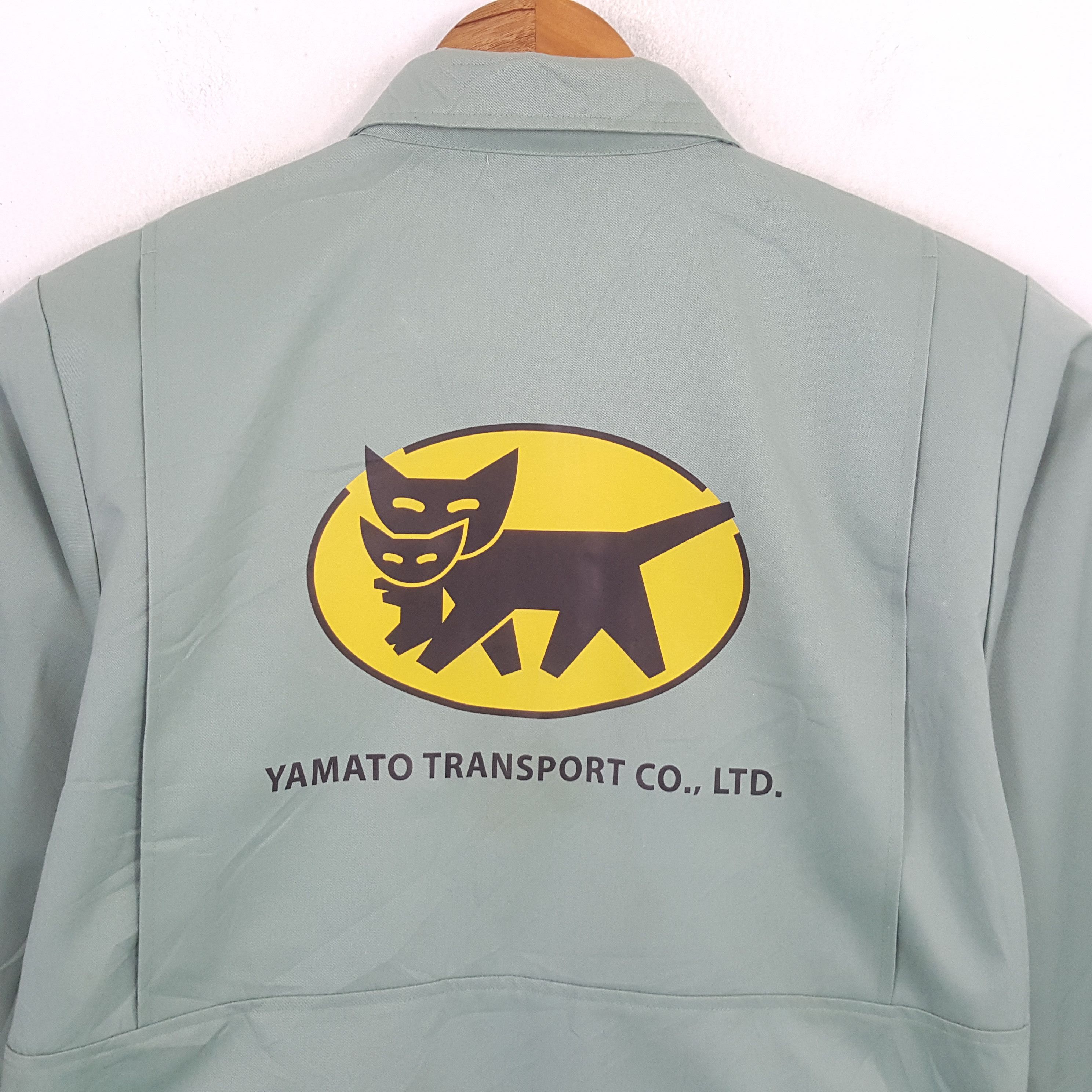 Japanese Brand × Vintage Vintage YAMATO TRANSPORT Japanese Transport Custom Jacket Size US M / EU 48-50 / 2 - 2 Thumbnail