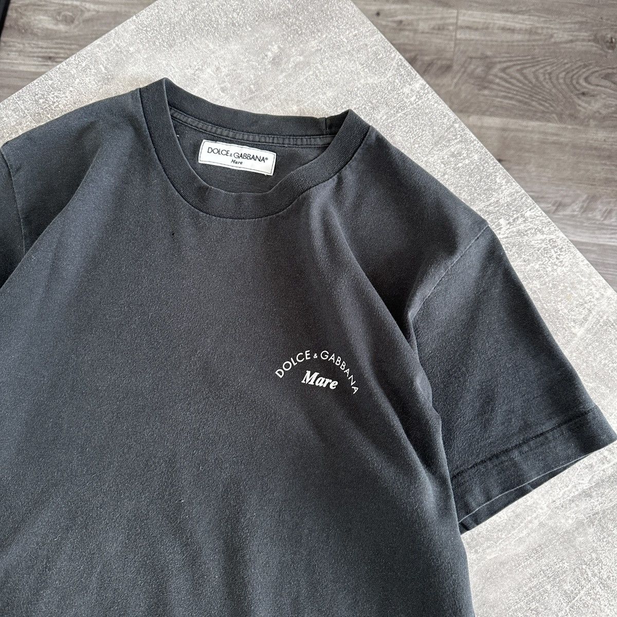 Dolce & Gabbana Vintage 90s Dolce & Gabbana Mare Distressed washed tee y2k Size US M / EU 48-50 / 2 - 3 Thumbnail