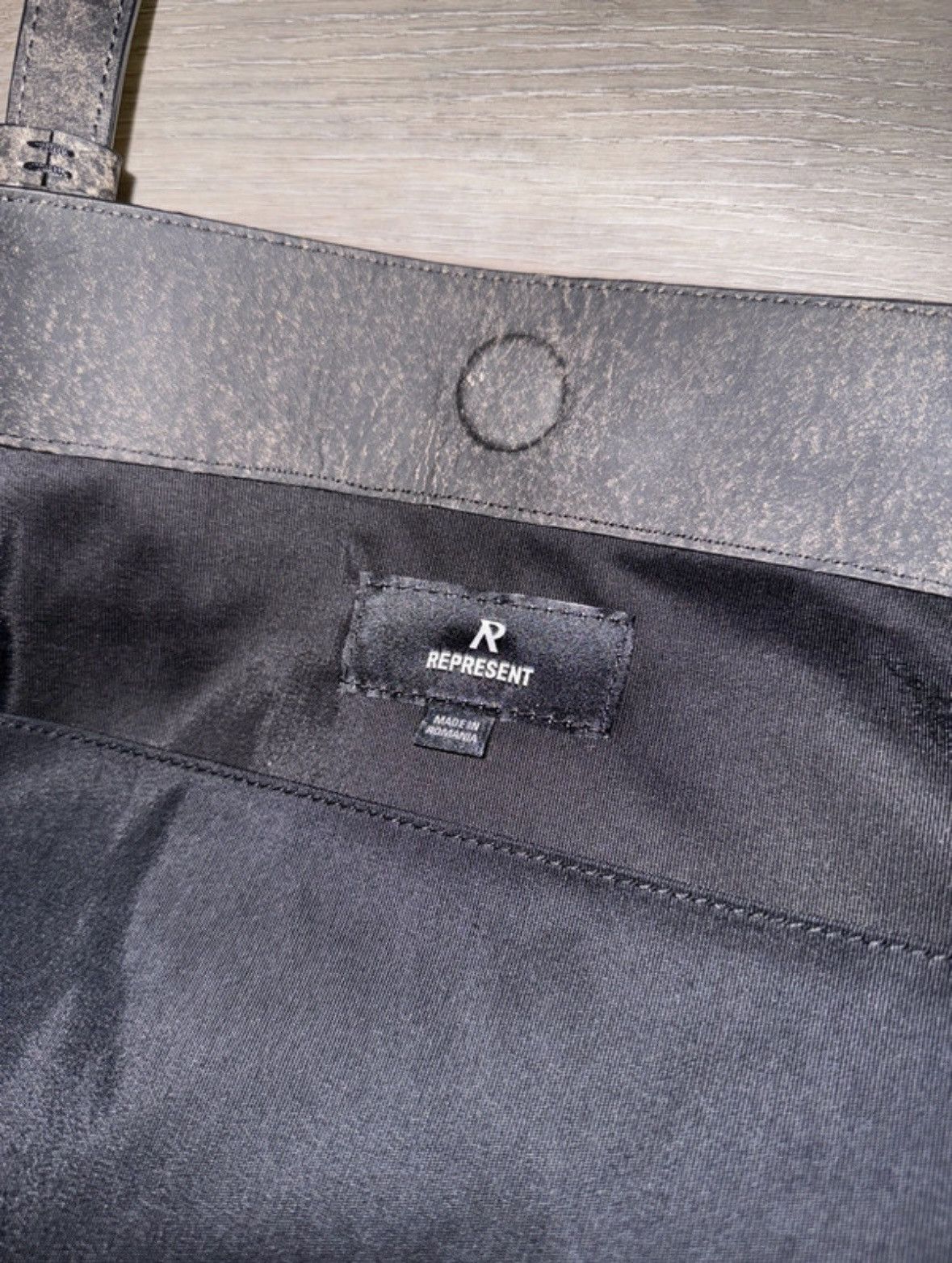Represent Clo. Represent Distressed Leather Tote Size ONE SIZE - 4 Thumbnail