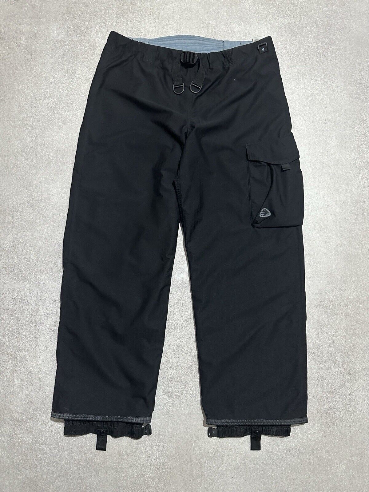 00s Nike Vintage Nylon Jogger Cargo Pants Baggy Y2K Drill