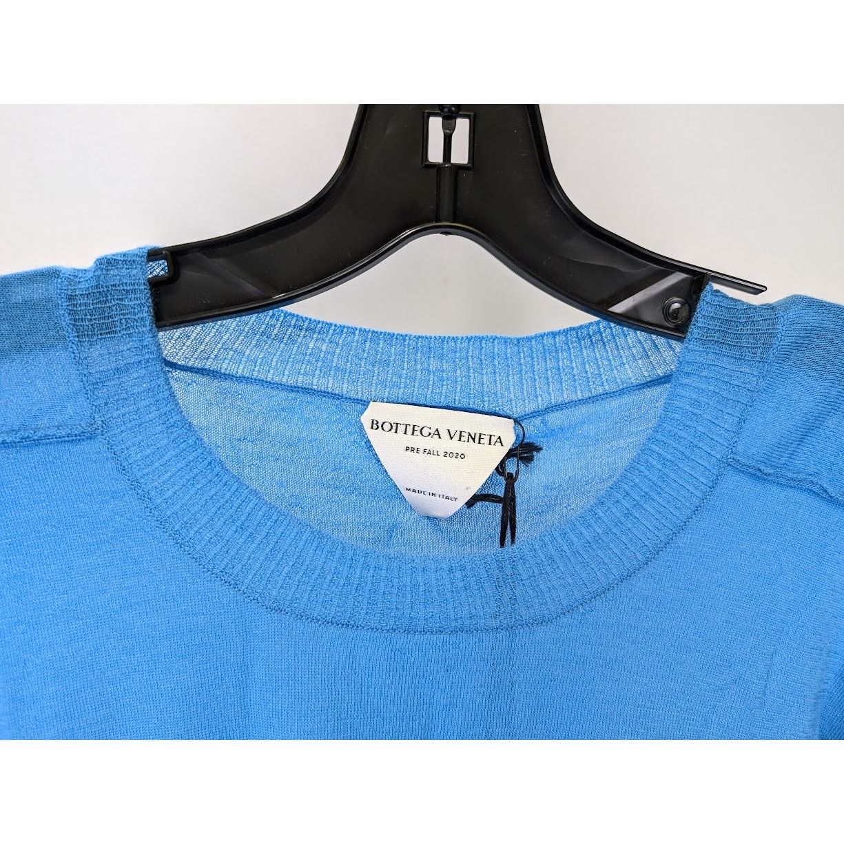 Bottega Veneta o1rshd1 Off Gauge Superfine Cashmere Sweater in Blue Size US L / EU 52-54 / 3 - 6 Thumbnail