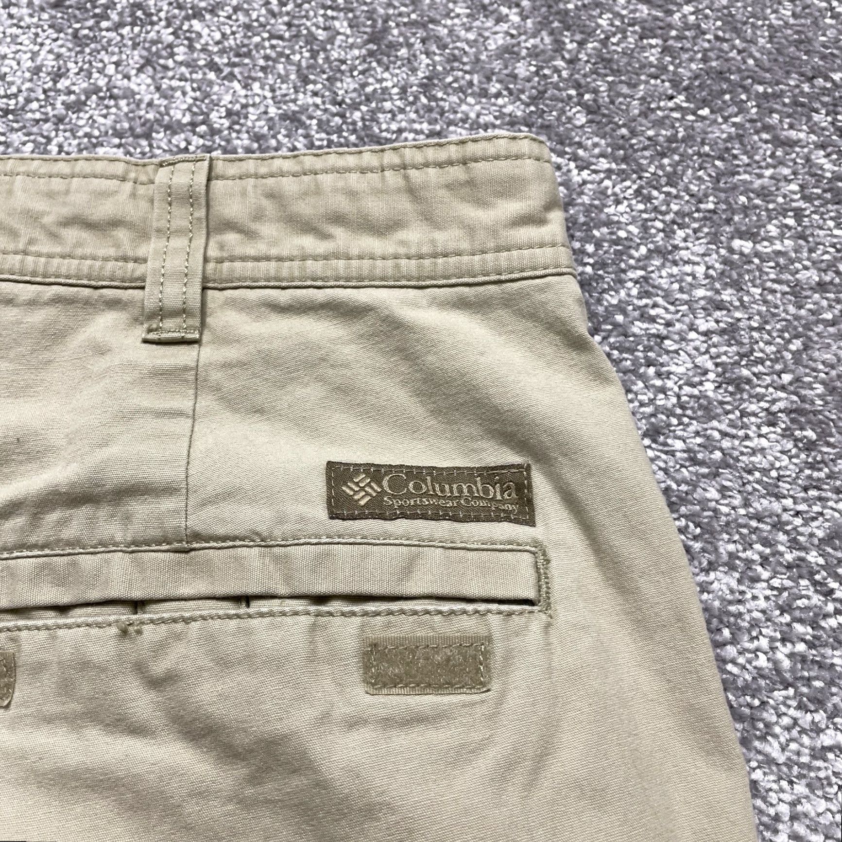 Vintage VINTAGE Columbia Men's Pants Size 34 Beige Workwear Canvas Carpenter Straight Leg Cotton Size US 34 / EU 50 - 5 Thumbnail