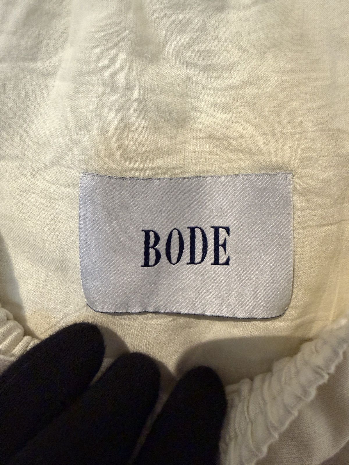 Bode Bode Embroidered Floral Short Size US 33 - 9 Thumbnail