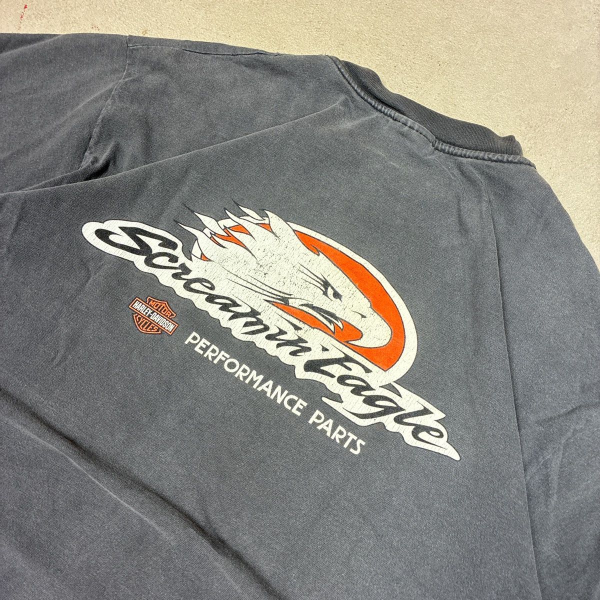 Harley Davidson Y2K Vintage Harley Davidson Screamin’ Eagle Size US XL / EU 56 / 4 - 2 Thumbnail