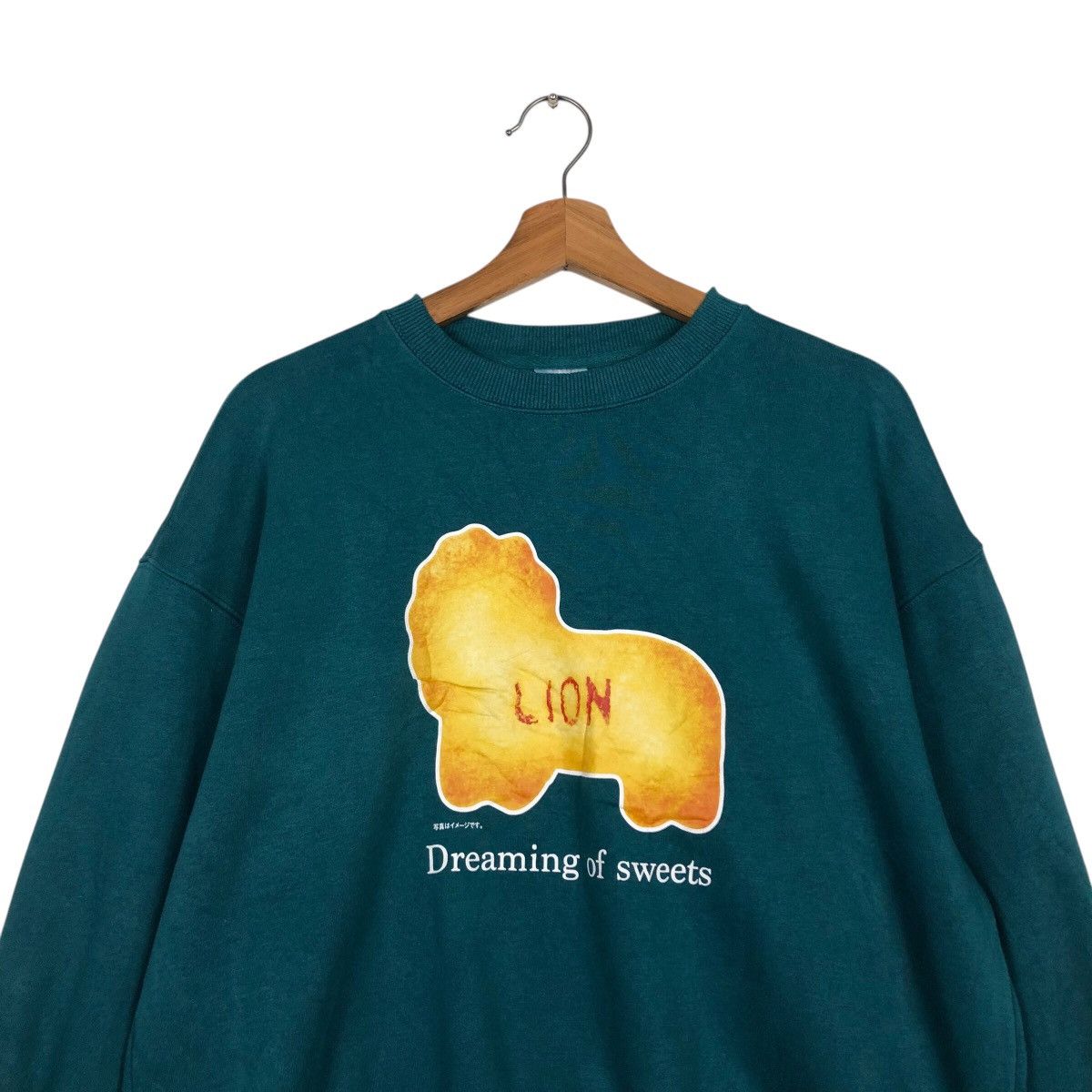 Japanese Brand 📌Dreaming of Sweets X GU Japan Sweatshirts Big Logo Size US M / EU 48-50 / 2 - 4 Thumbnail