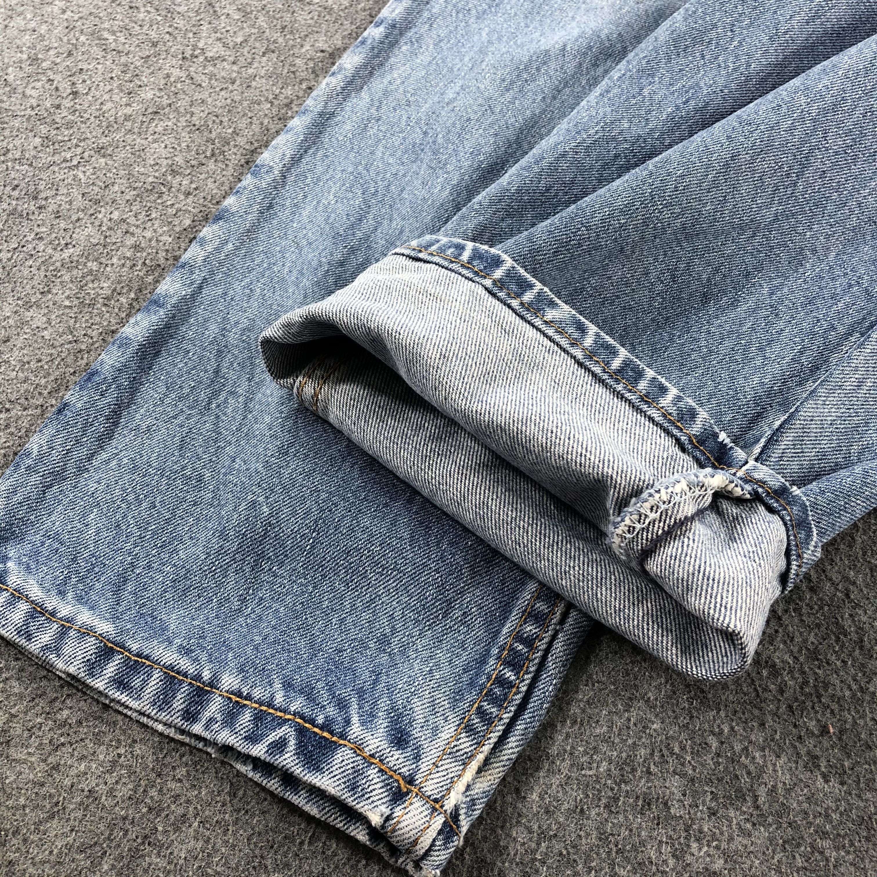 Levi's 90s Vintage Blue Wash Levis 550 Jeans-J2390 Size US 33 - 7 Thumbnail
