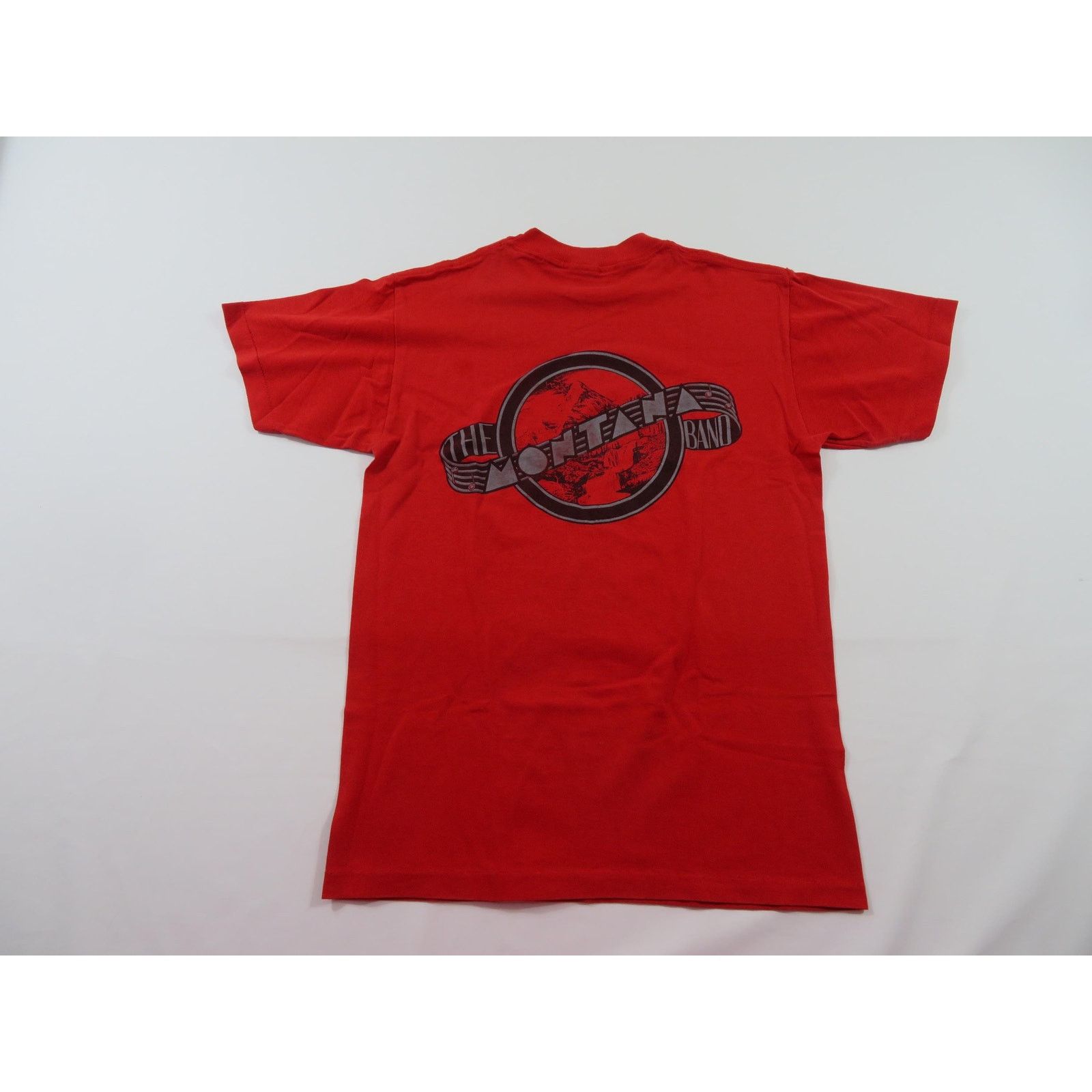 Other The Montana Band Red Black T-Shirt Sz M 1980s Size US M / EU 48-50 / 2 - 1 Thumbnail