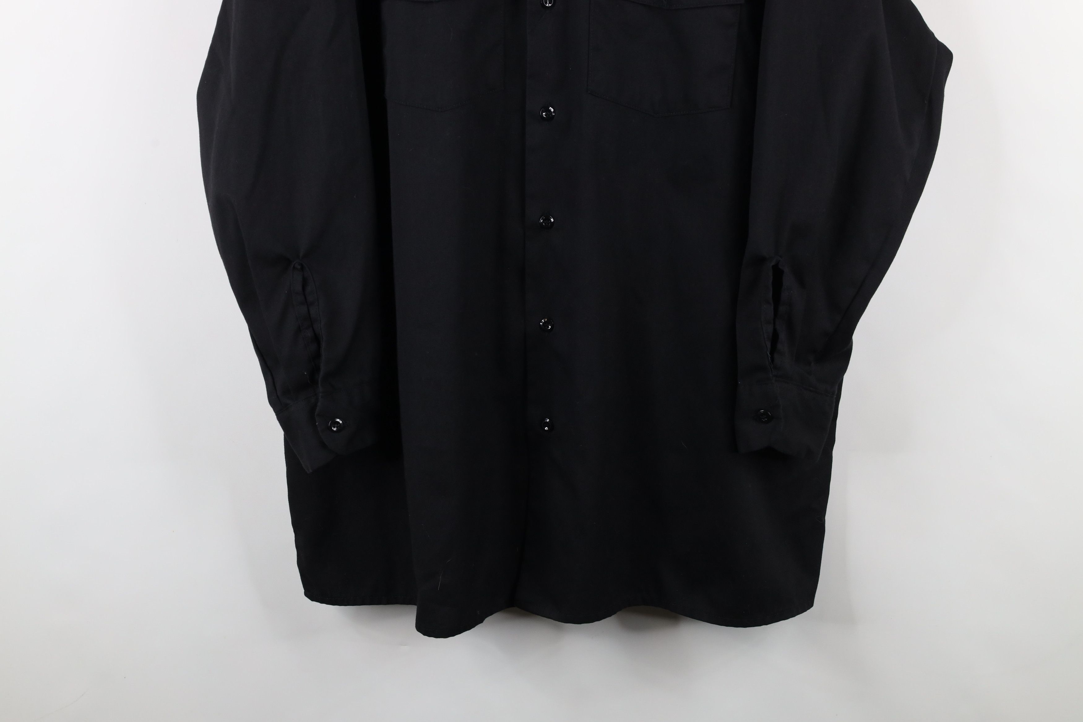 Dickies × Vintage Vintage 90s Dickies Faded Mechanic Workwear Button Shirt USA Size US L / EU 52-54 / 3 - 3 Thumbnail