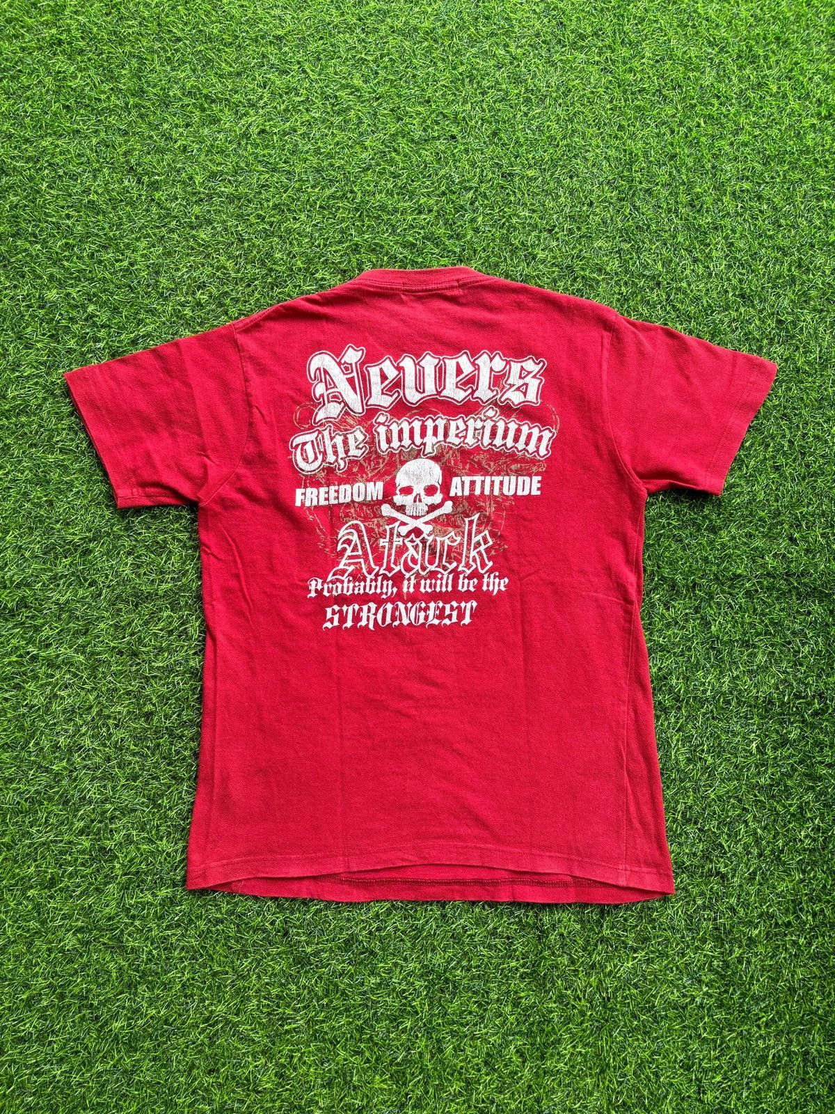 Hysteric Glamour Y2k Earthgrand Nevers the imperium Punk Style Tshirt Size US L / EU 52-54 / 3 - 2 Thumbnail